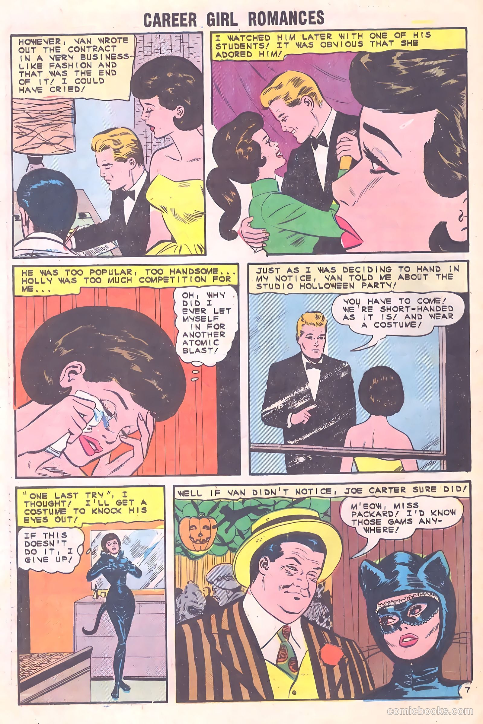 Career Girl Romances #25 (1964) — page 32 of 36