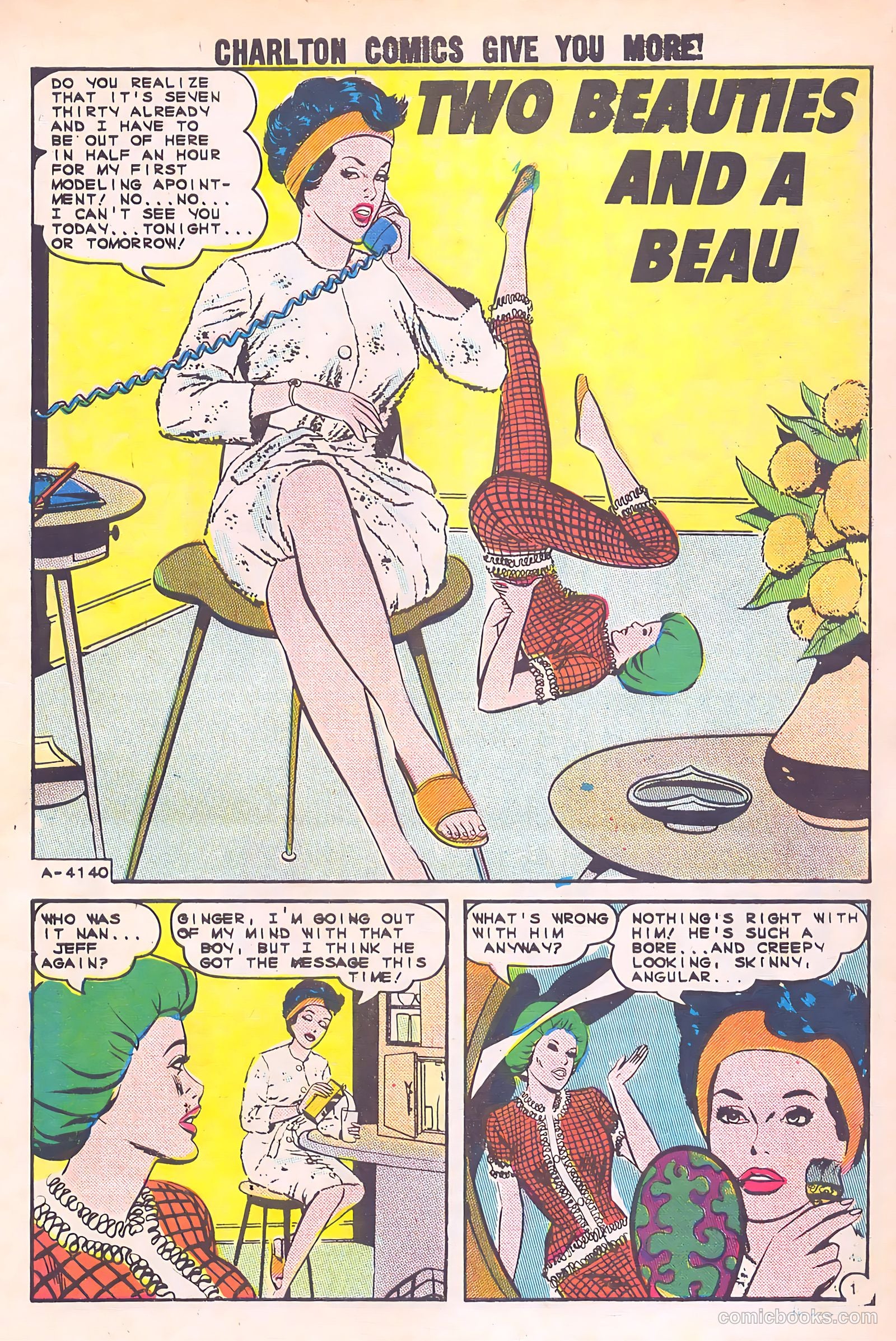 Career Girl Romances #26 (1964) — page 3 of 37