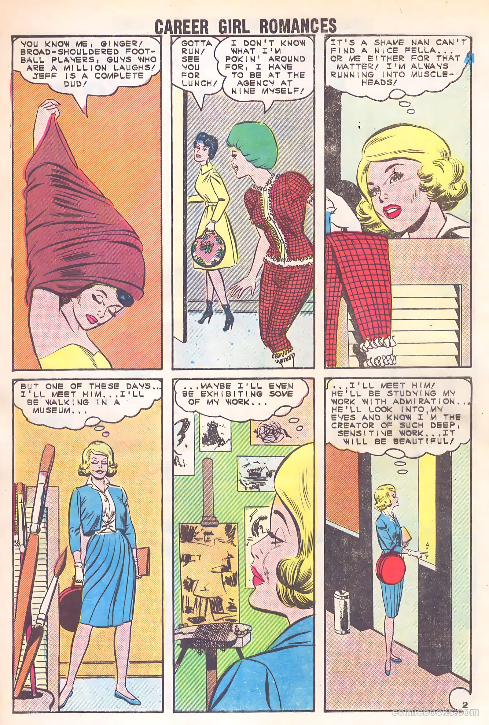 Career Girl Romances #26 (1964) — page 4 of 37