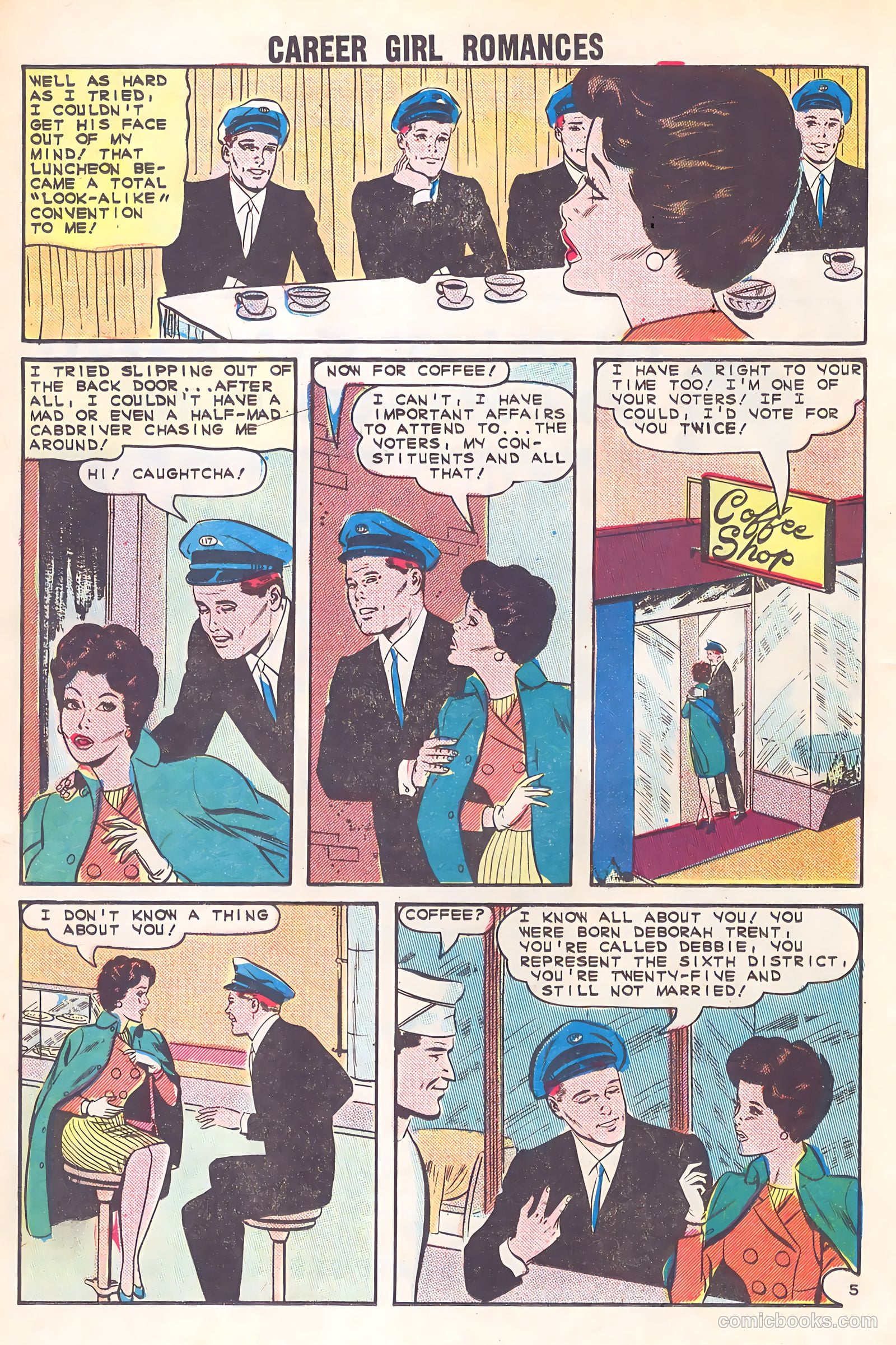 Career Girl Romances #26 (1964) — page 16 of 37