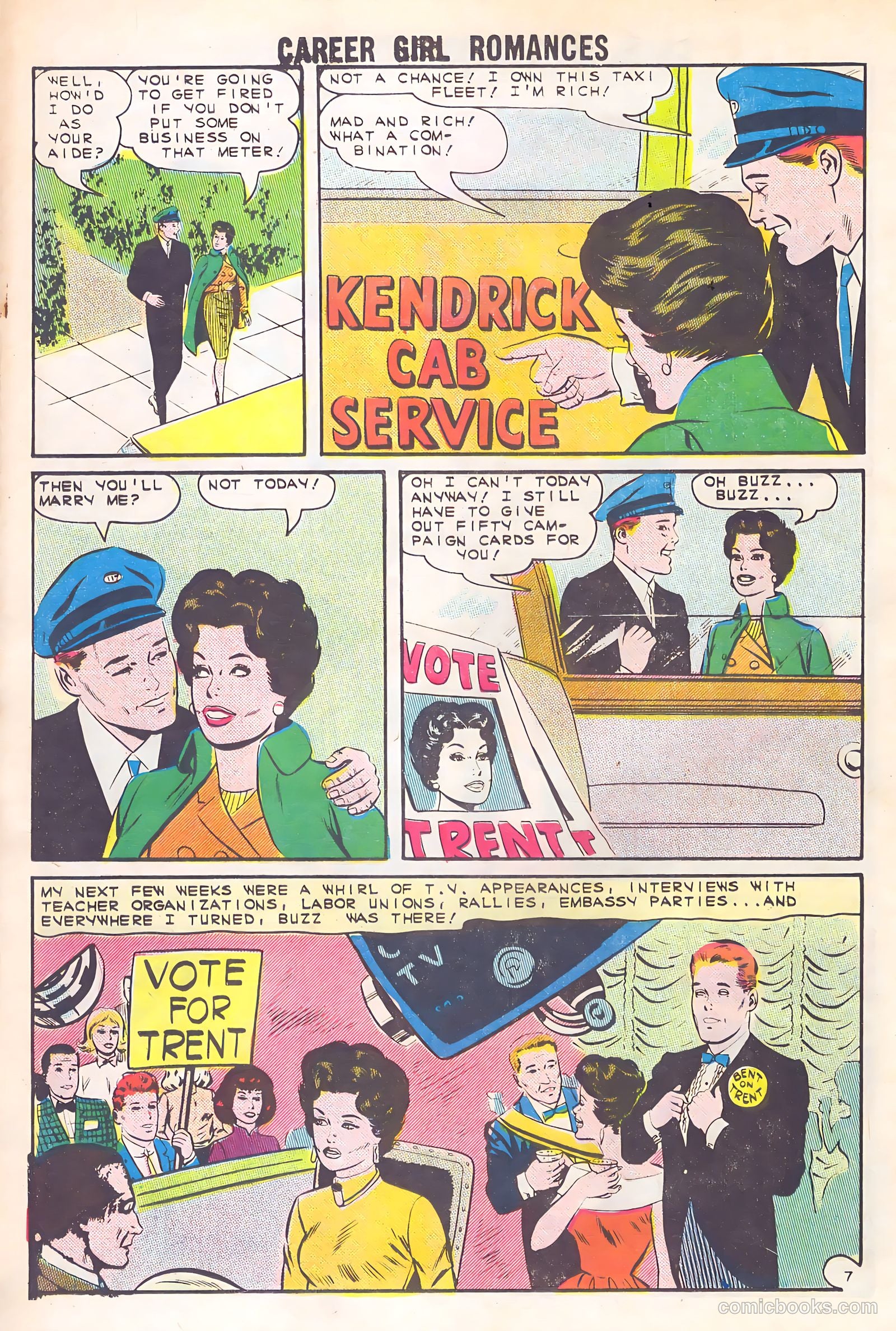 Career Girl Romances #26 (1964) — page 18 of 37