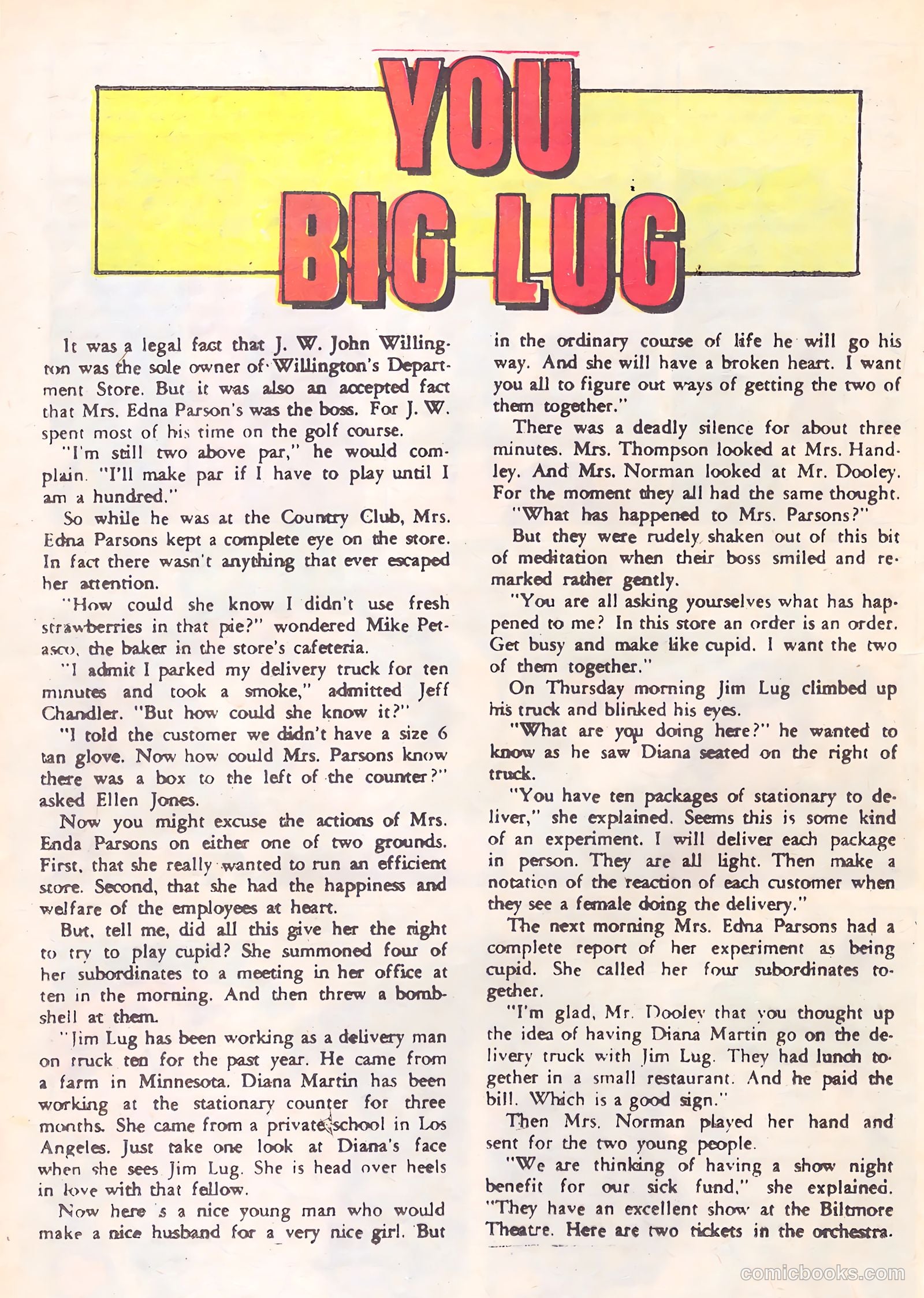 Career Girl Romances #26 (1964) — page 20 of 37
