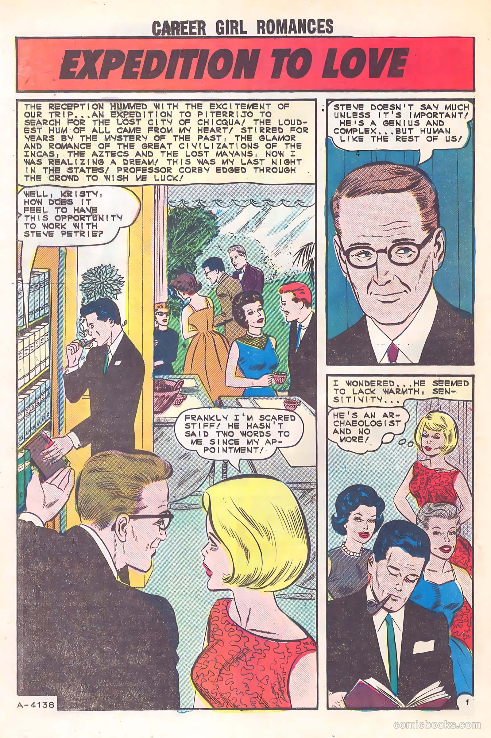 Career Girl Romances #26 (1964) — page 24 of 37