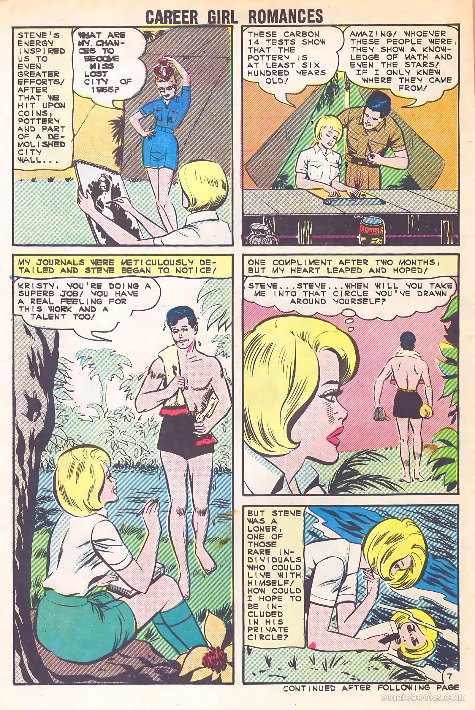 Career Girl Romances #26 (1964) — page 30 of 37