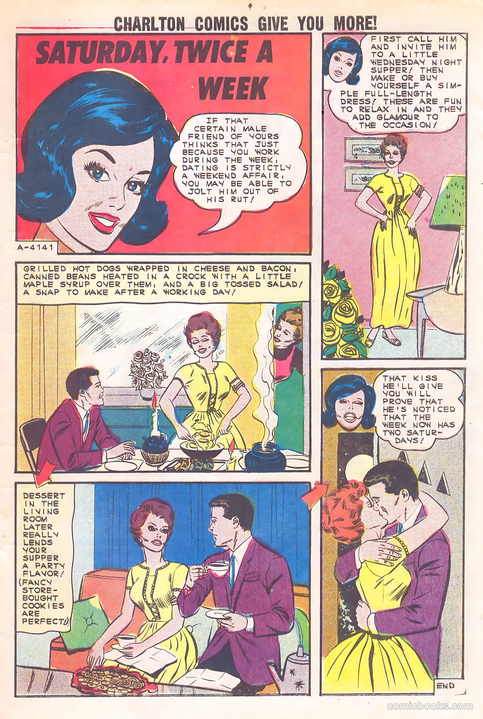 Career Girl Romances #26 (1964) — page 33 of 37