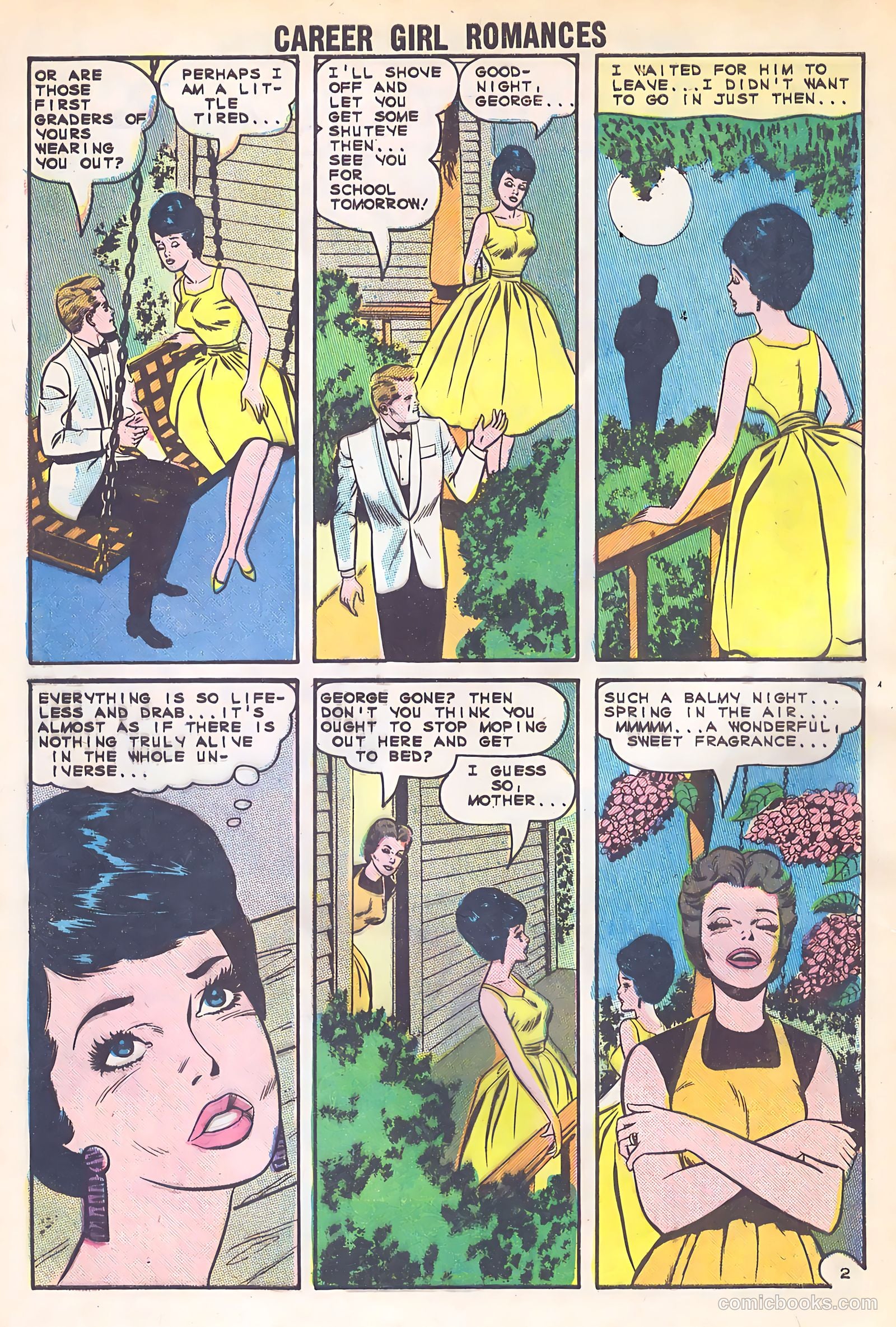 Career Girl Romances #27 (1965) — page 4 of 36