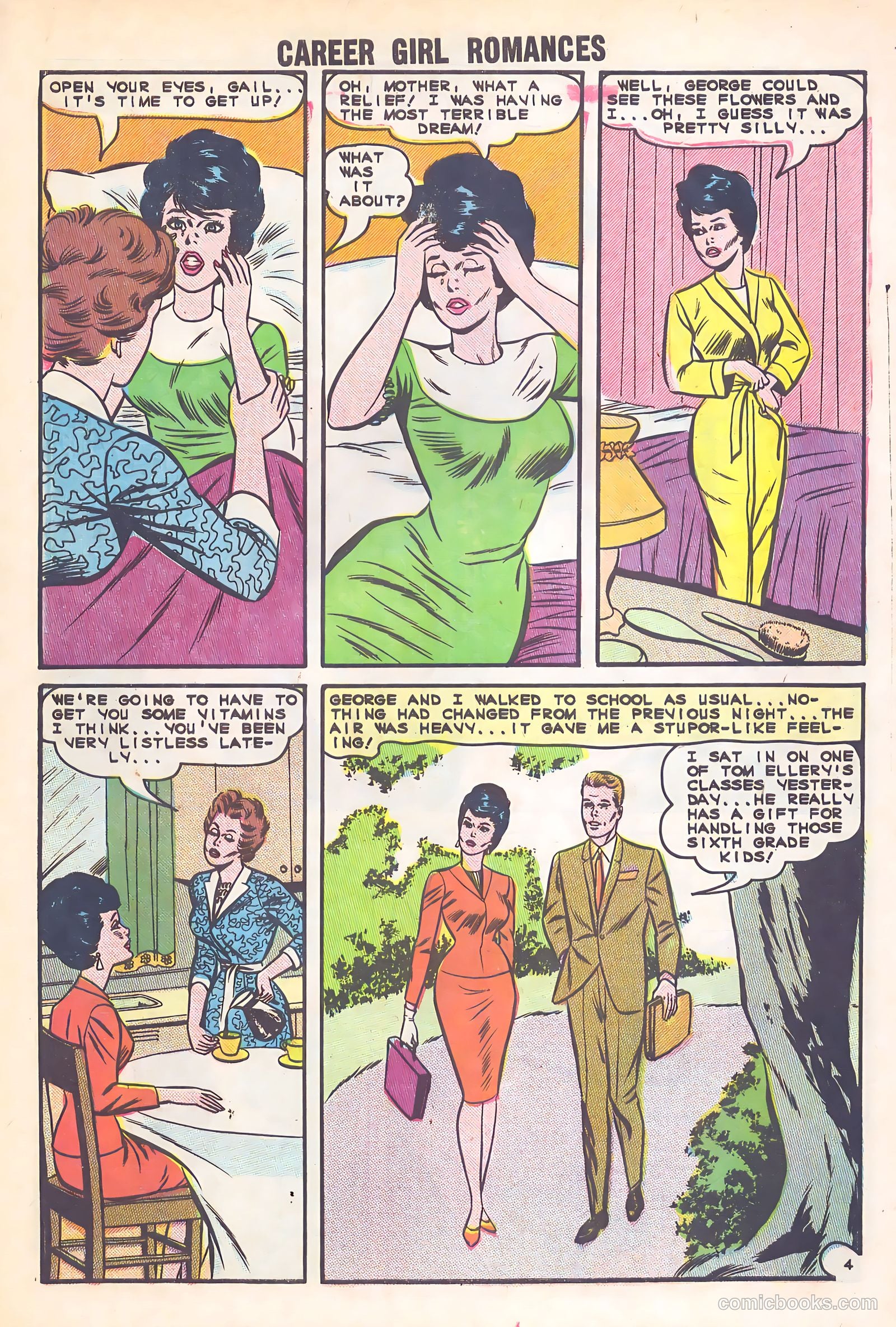 Career Girl Romances #27 (1965) — page 7 of 36