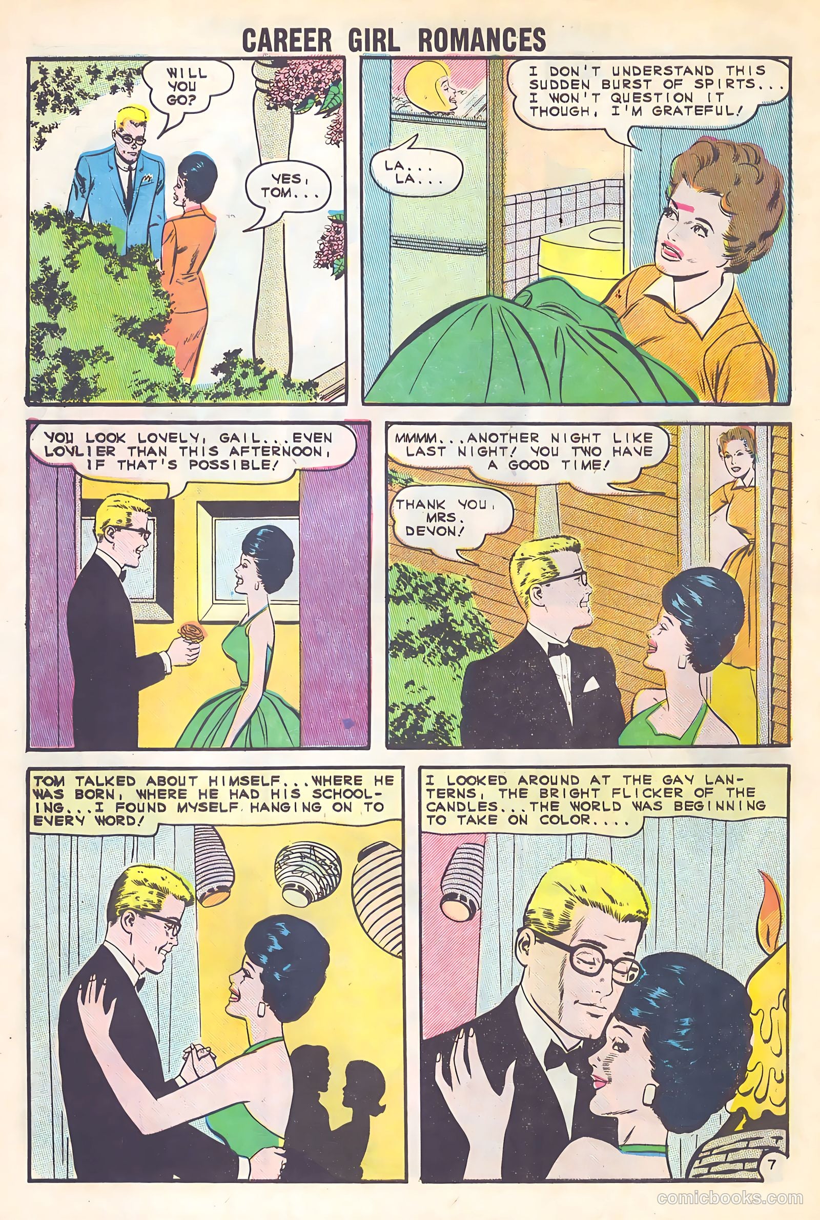 Career Girl Romances #27 (1965) — page 10 of 36