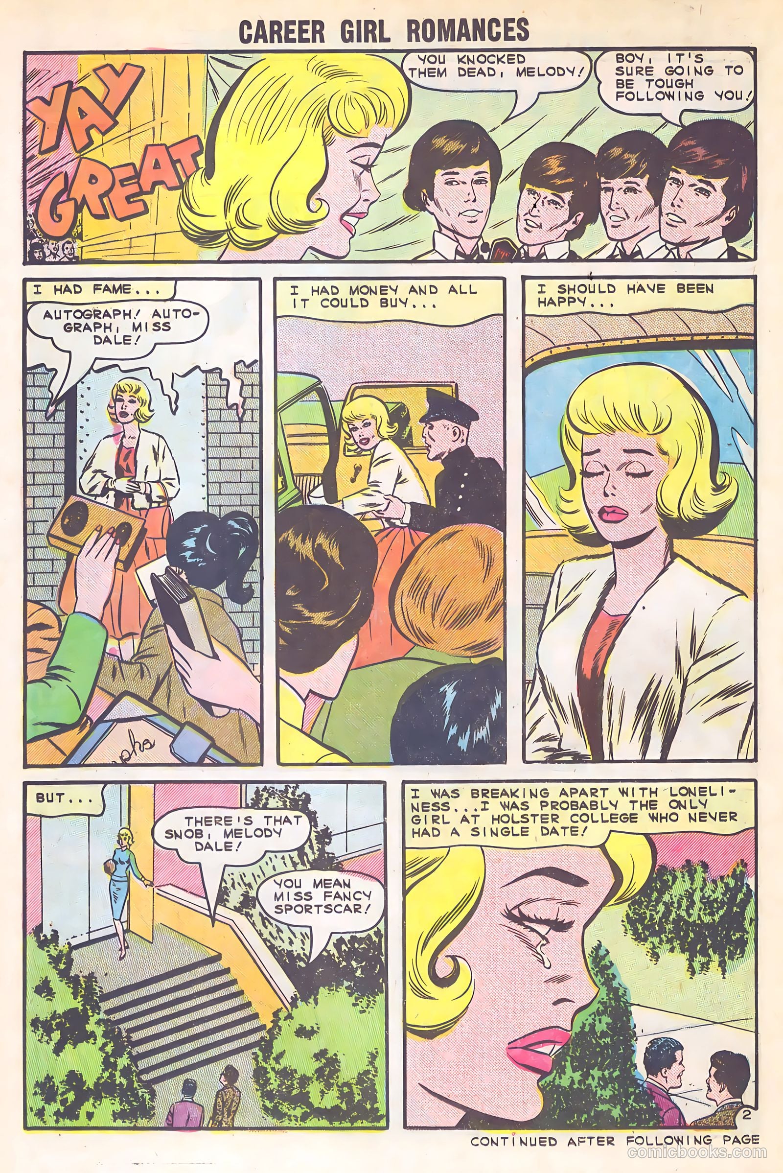 Career Girl Romances #27 (1965) — page 14 of 36