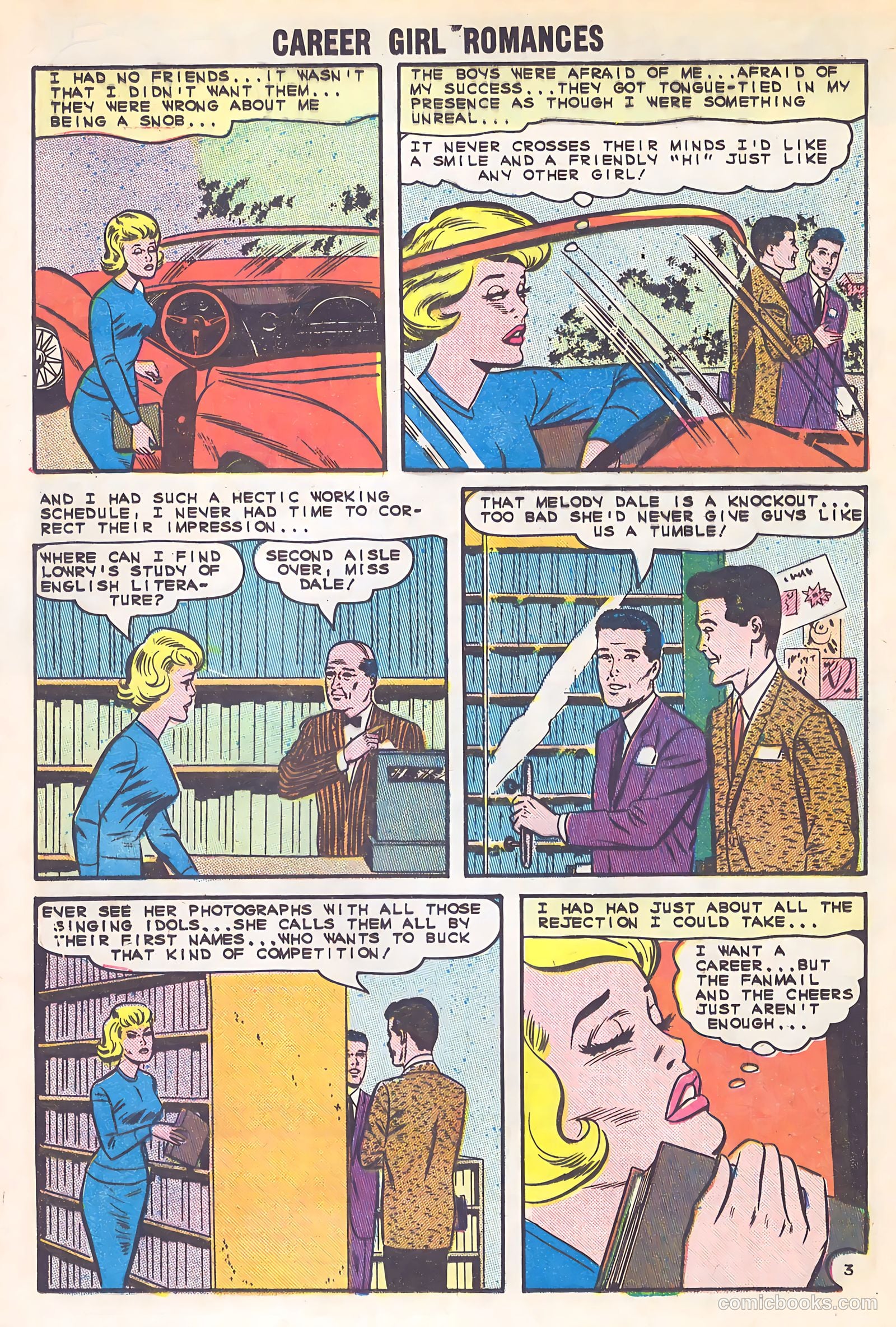 Career Girl Romances #27 (1965) — page 16 of 36