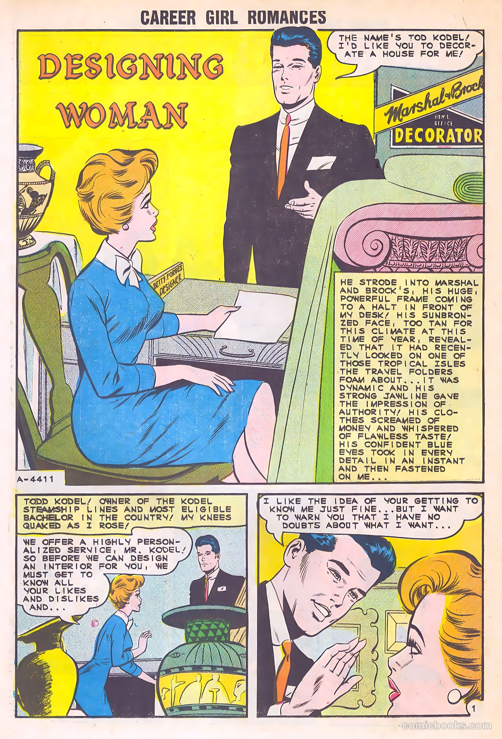 Career Girl Romances #27 (1965) — page 26 of 36