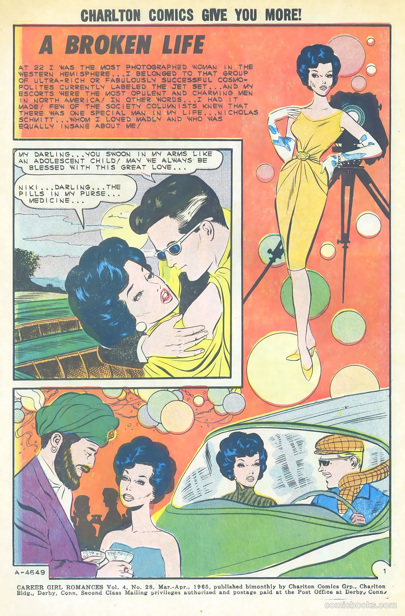 Career Girl Romances #28 (1965) — page 3 of 36