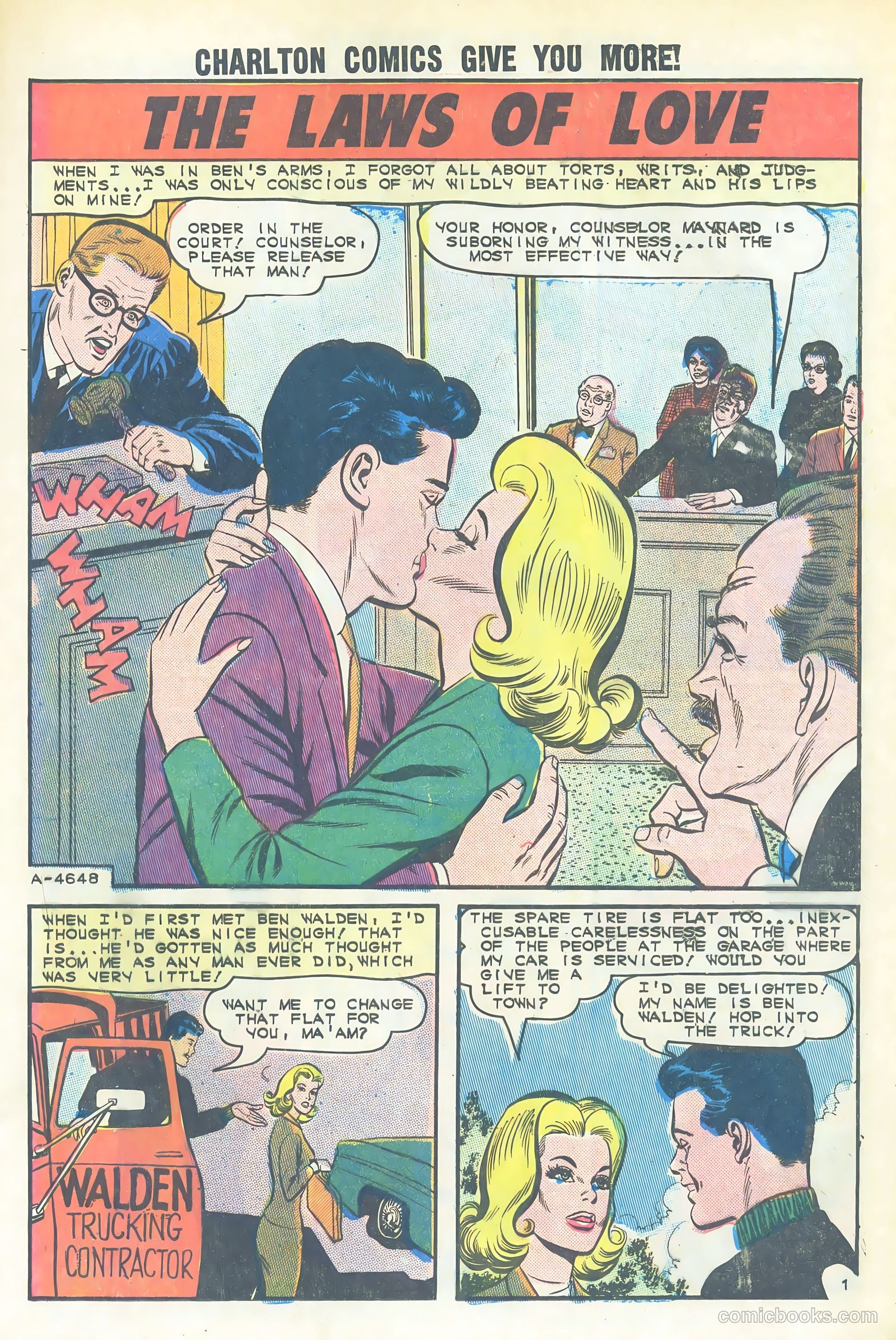 Career Girl Romances #28 (1965) — page 13 of 36