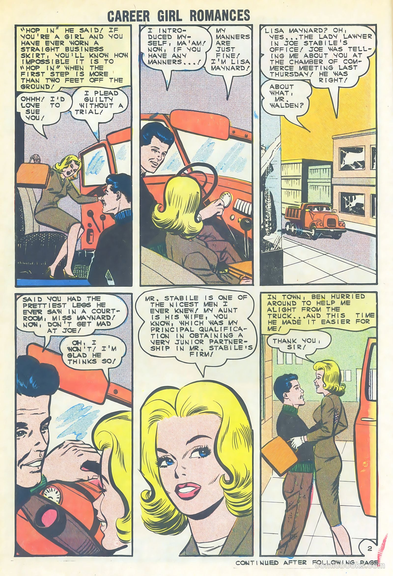 Career Girl Romances #28 (1965) — page 14 of 36