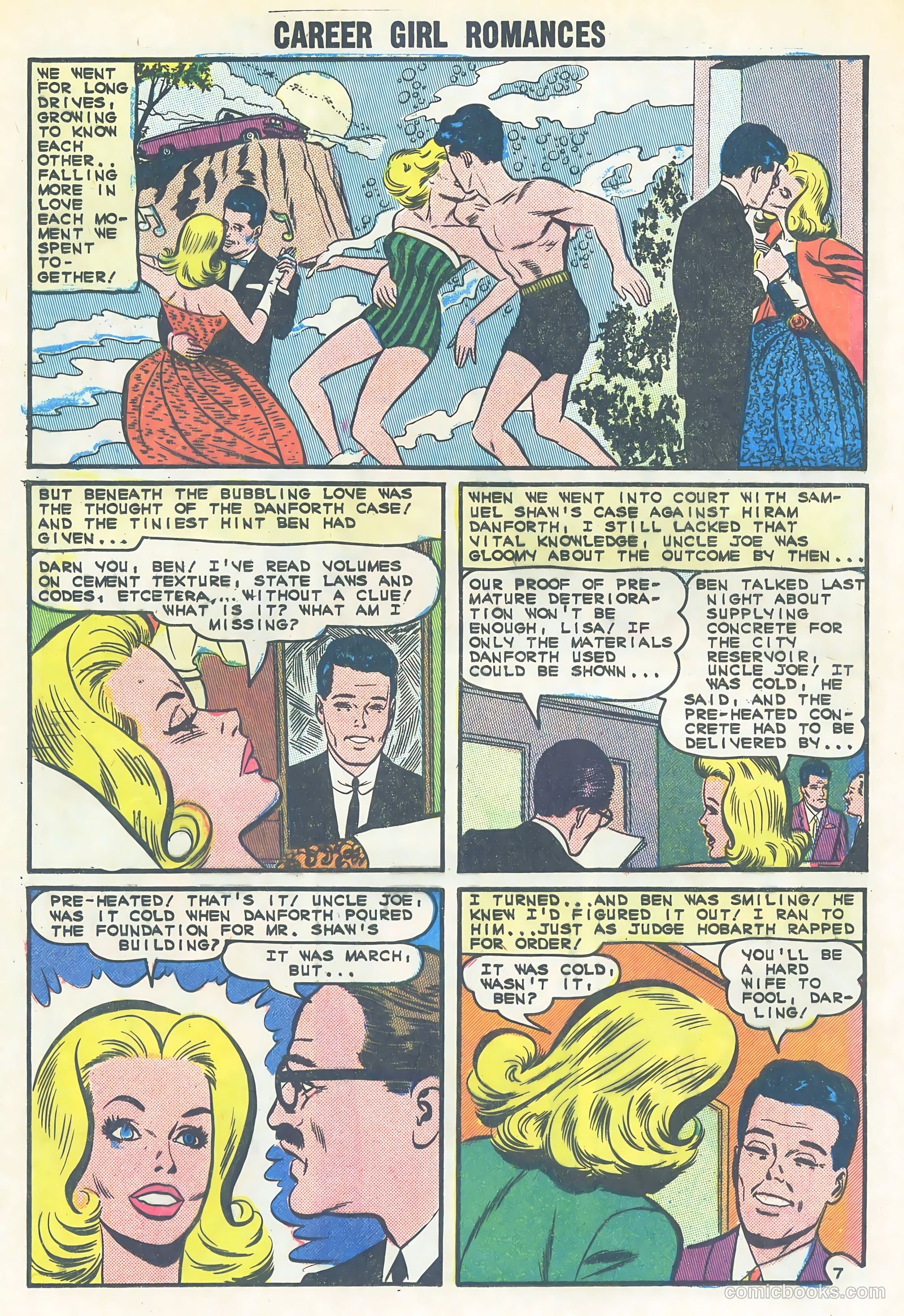 Career Girl Romances #28 (1965) — page 20 of 36