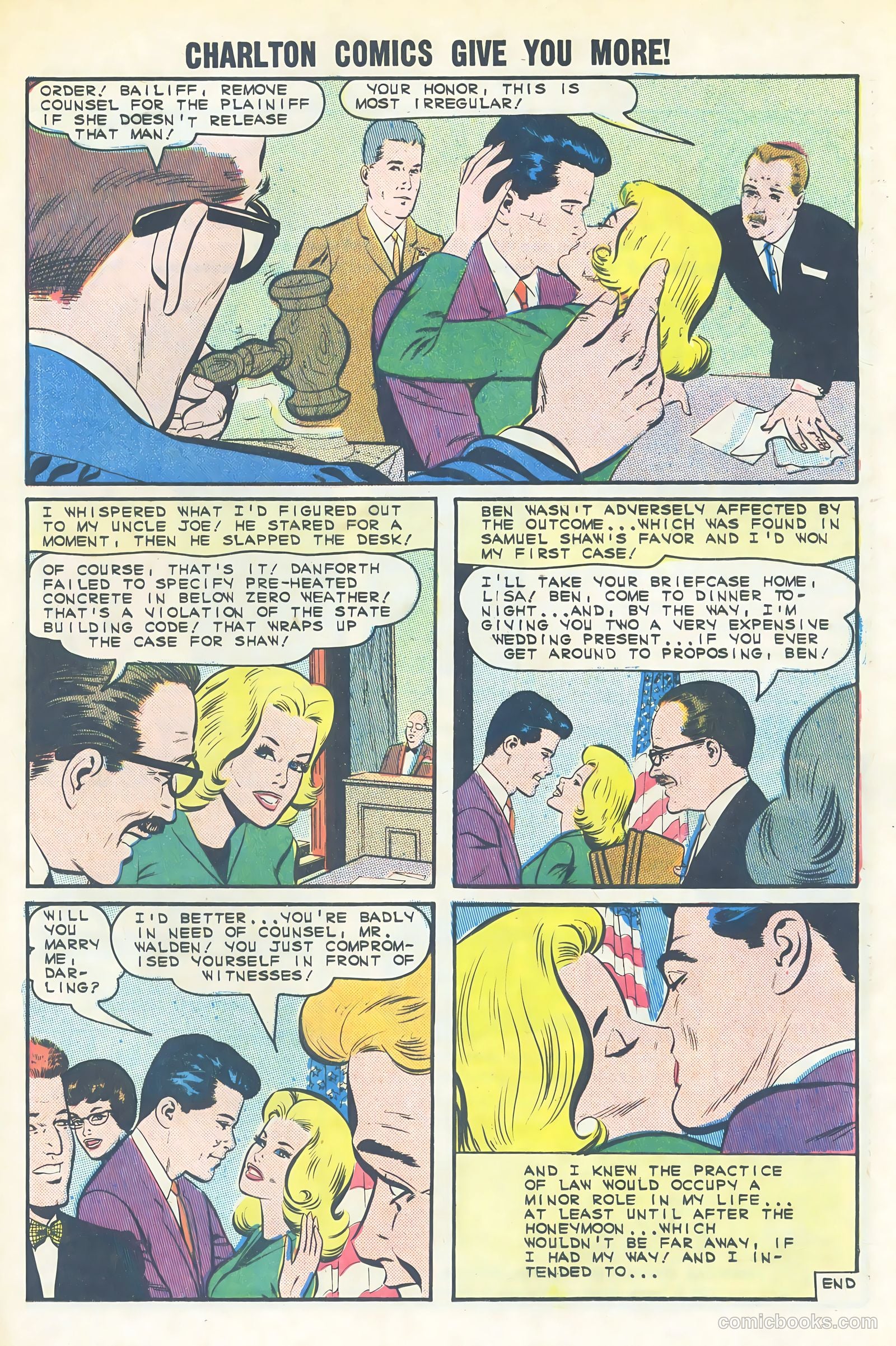 Career Girl Romances #28 (1965) — page 21 of 36