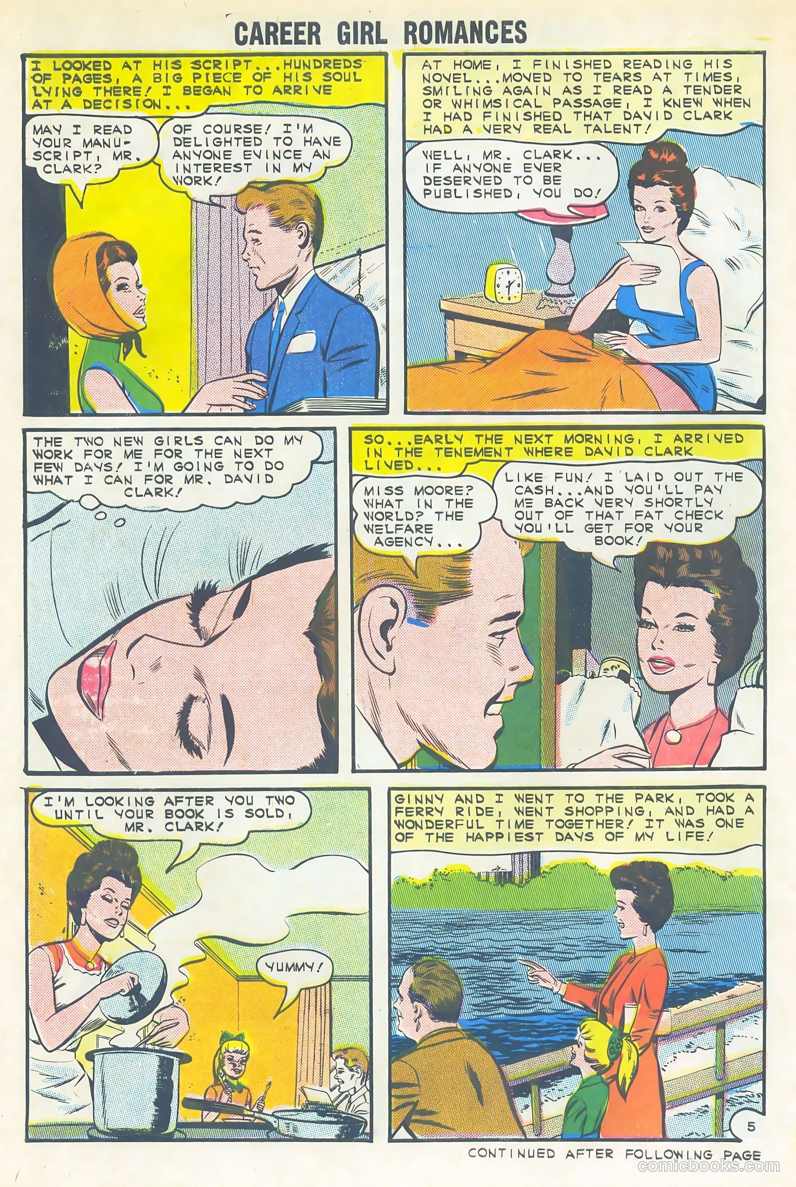 Career Girl Romances #28 (1965) — page 30 of 36