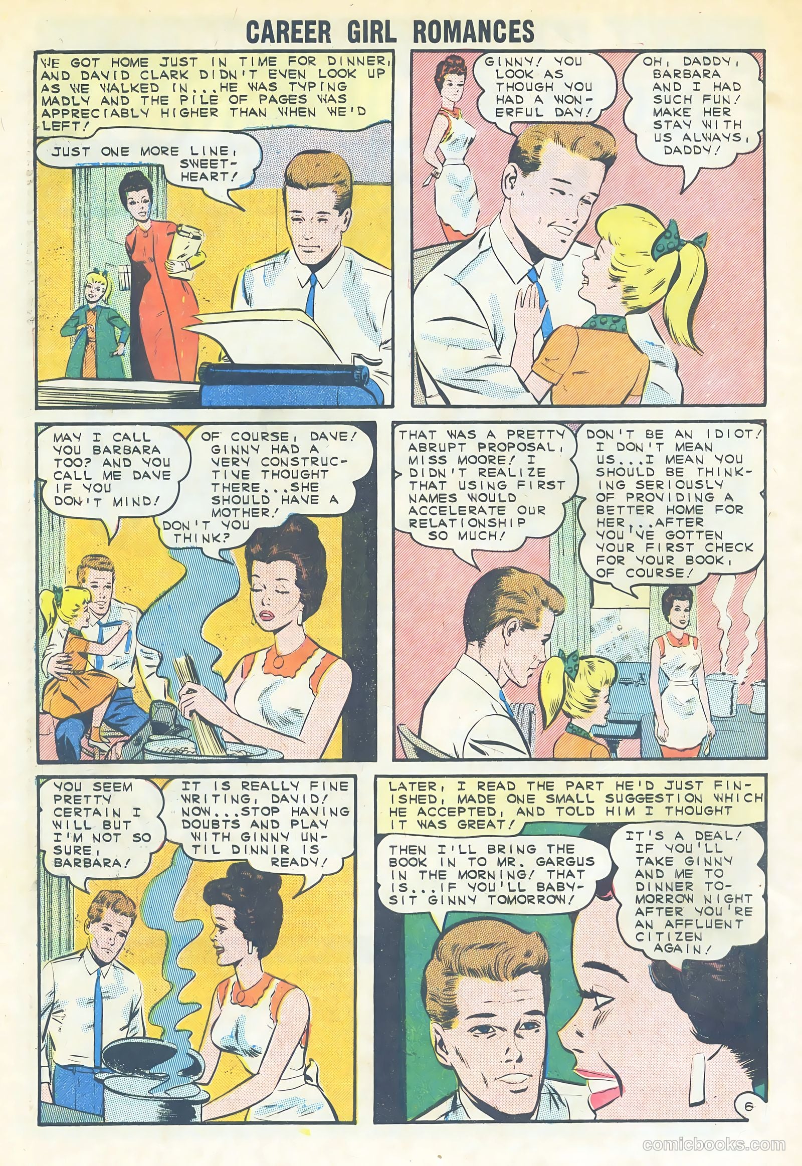 Career Girl Romances #28 (1965) — page 32 of 36