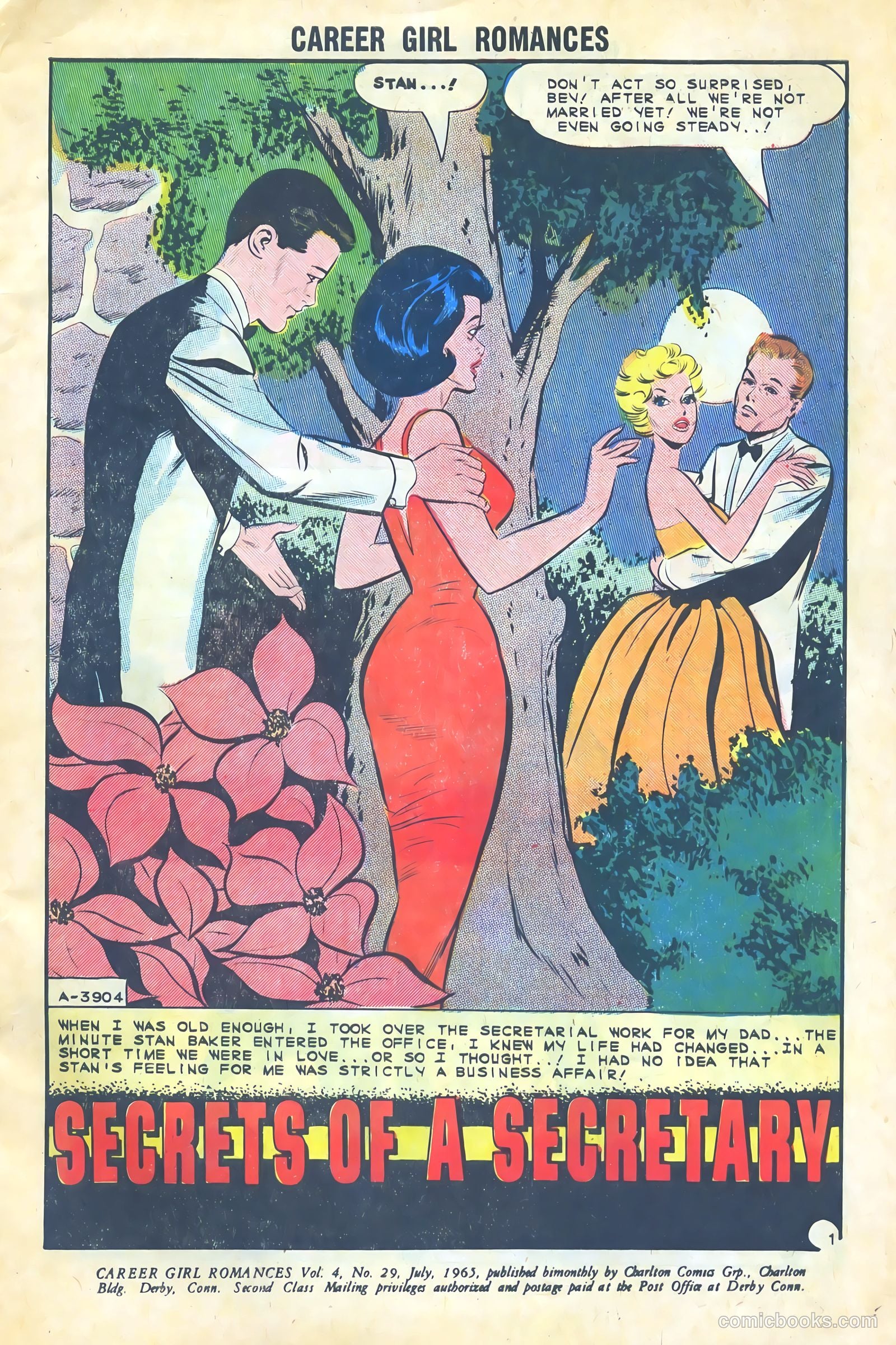 Career Girl Romances #29 (1965) — page 3 of 36