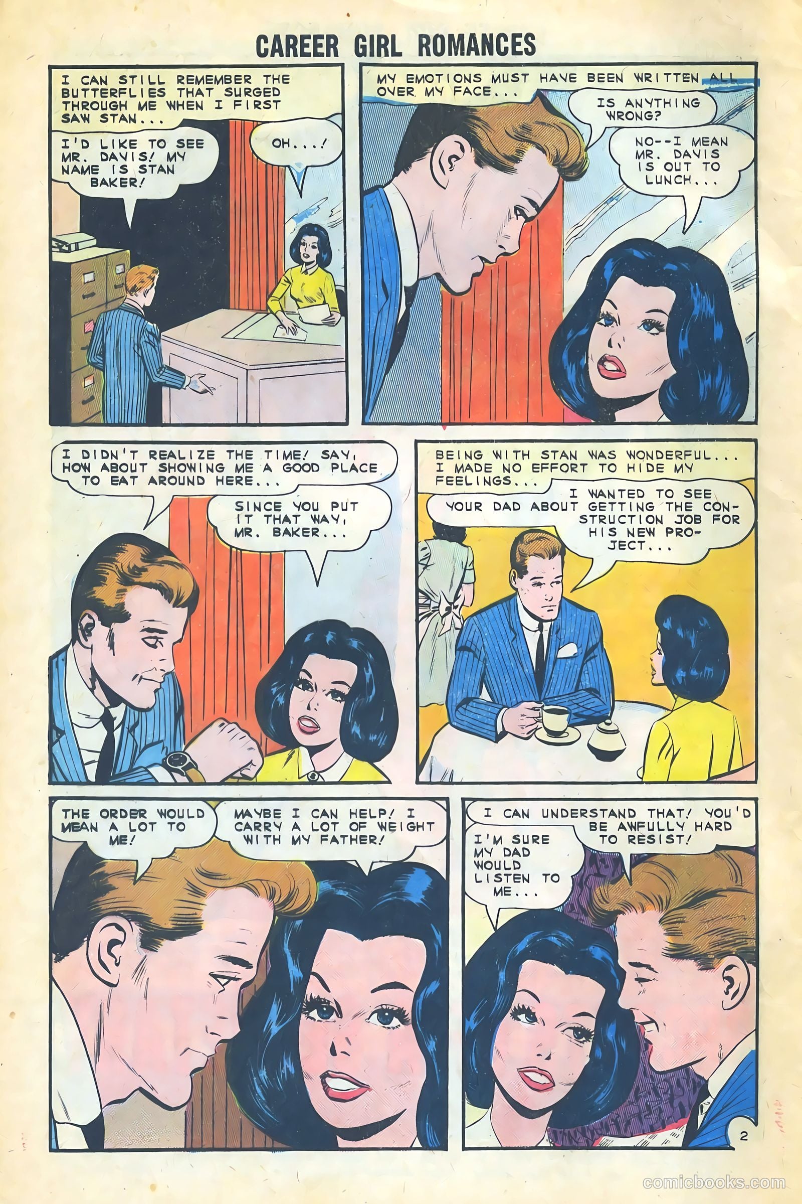 Career Girl Romances #29 (1965) — page 4 of 36