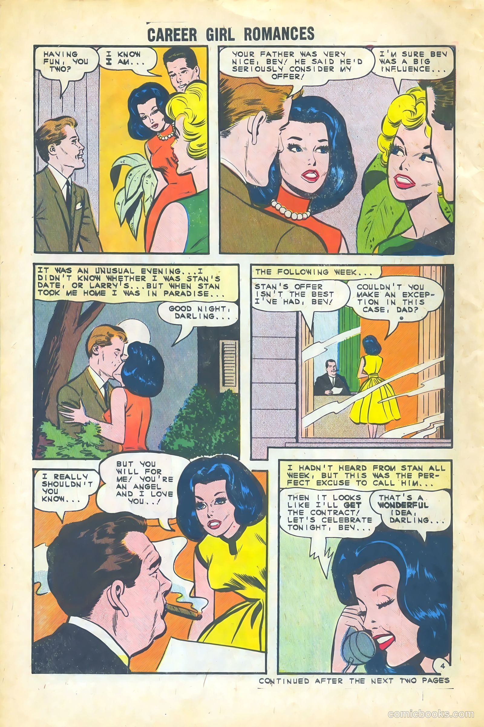 Career Girl Romances #29 (1965) — page 6 of 36