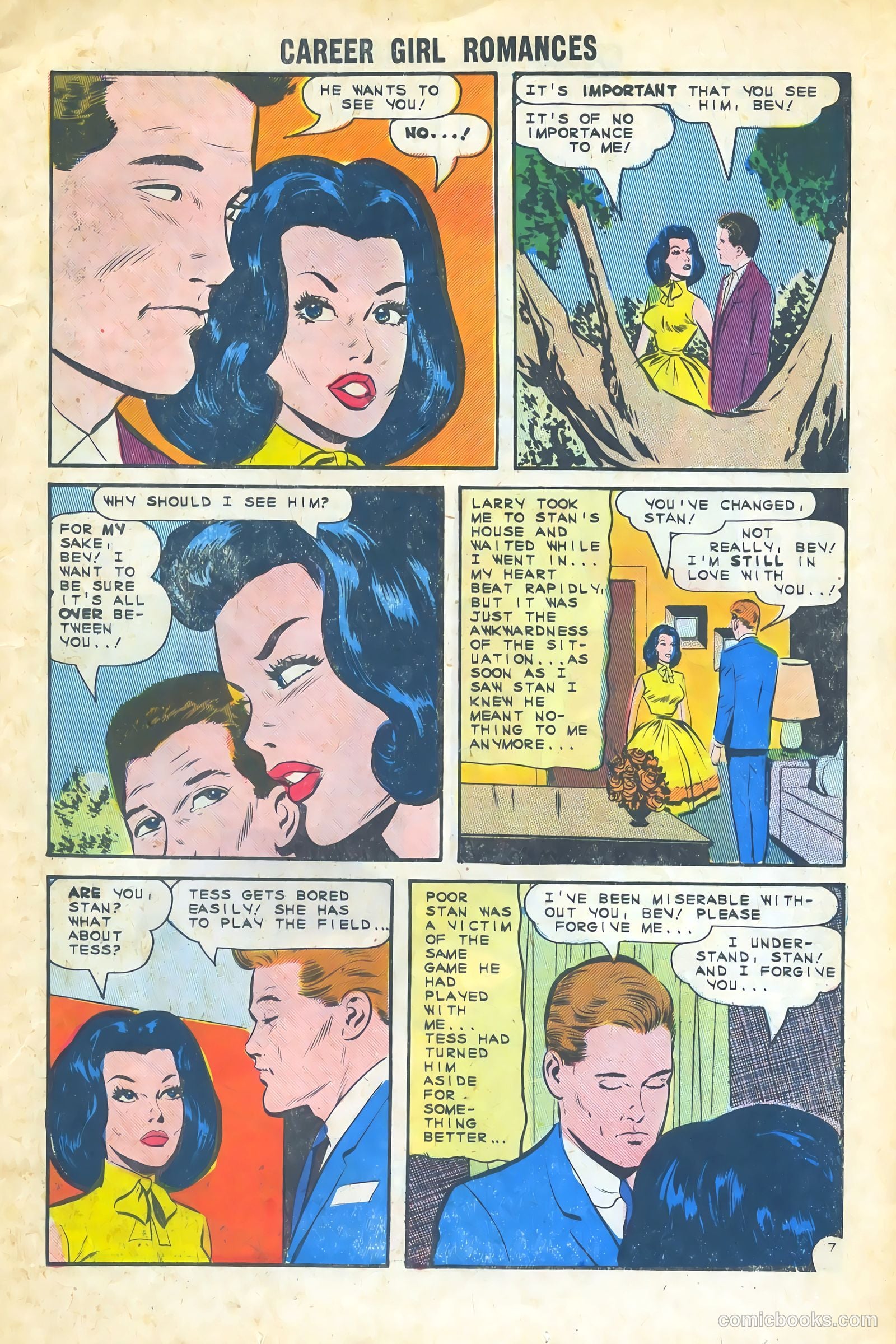 Career Girl Romances #29 (1965) — page 11 of 36