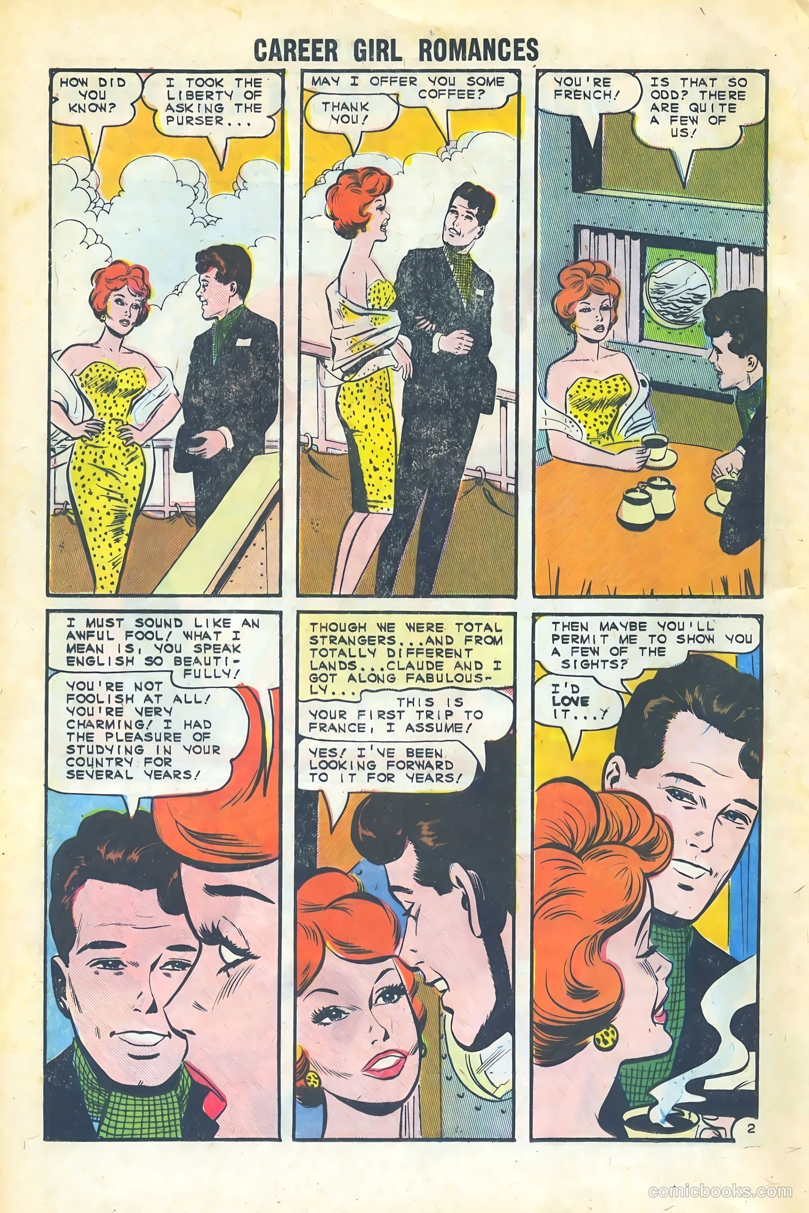 Career Girl Romances #29 (1965) — page 16 of 36
