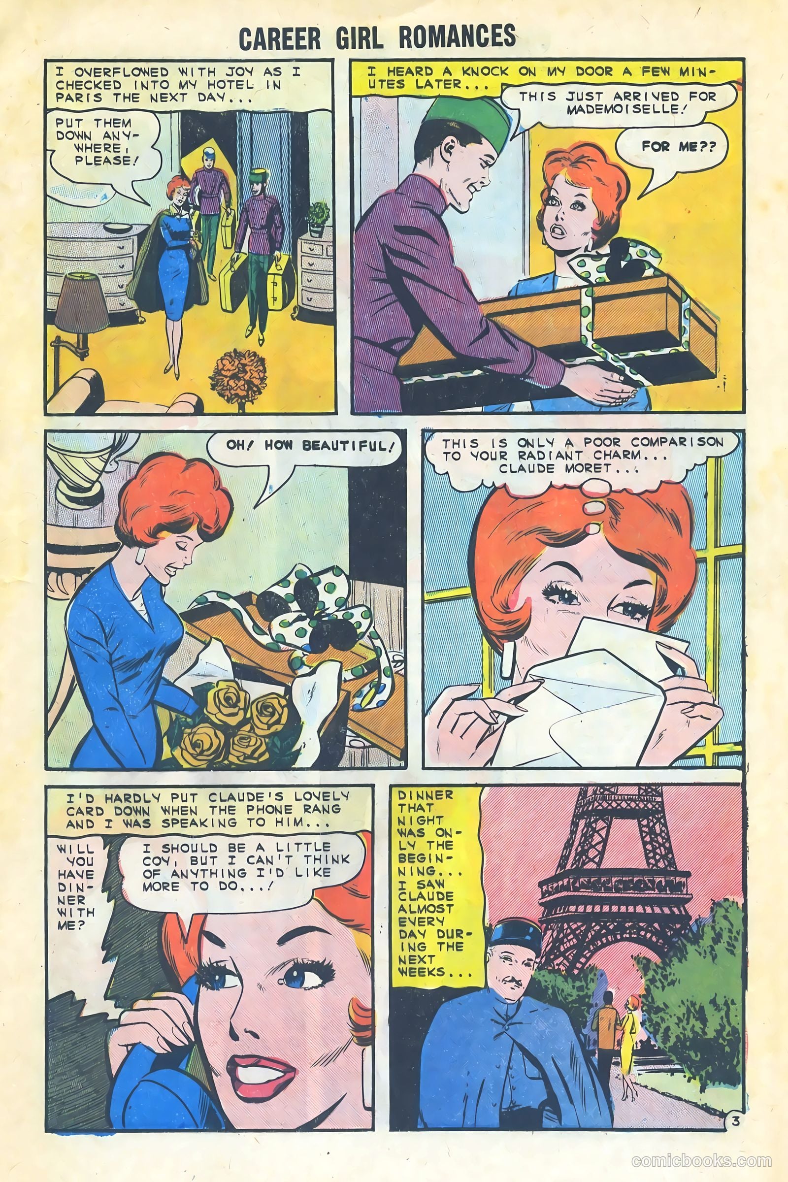 Career Girl Romances #29 (1965) — page 17 of 36