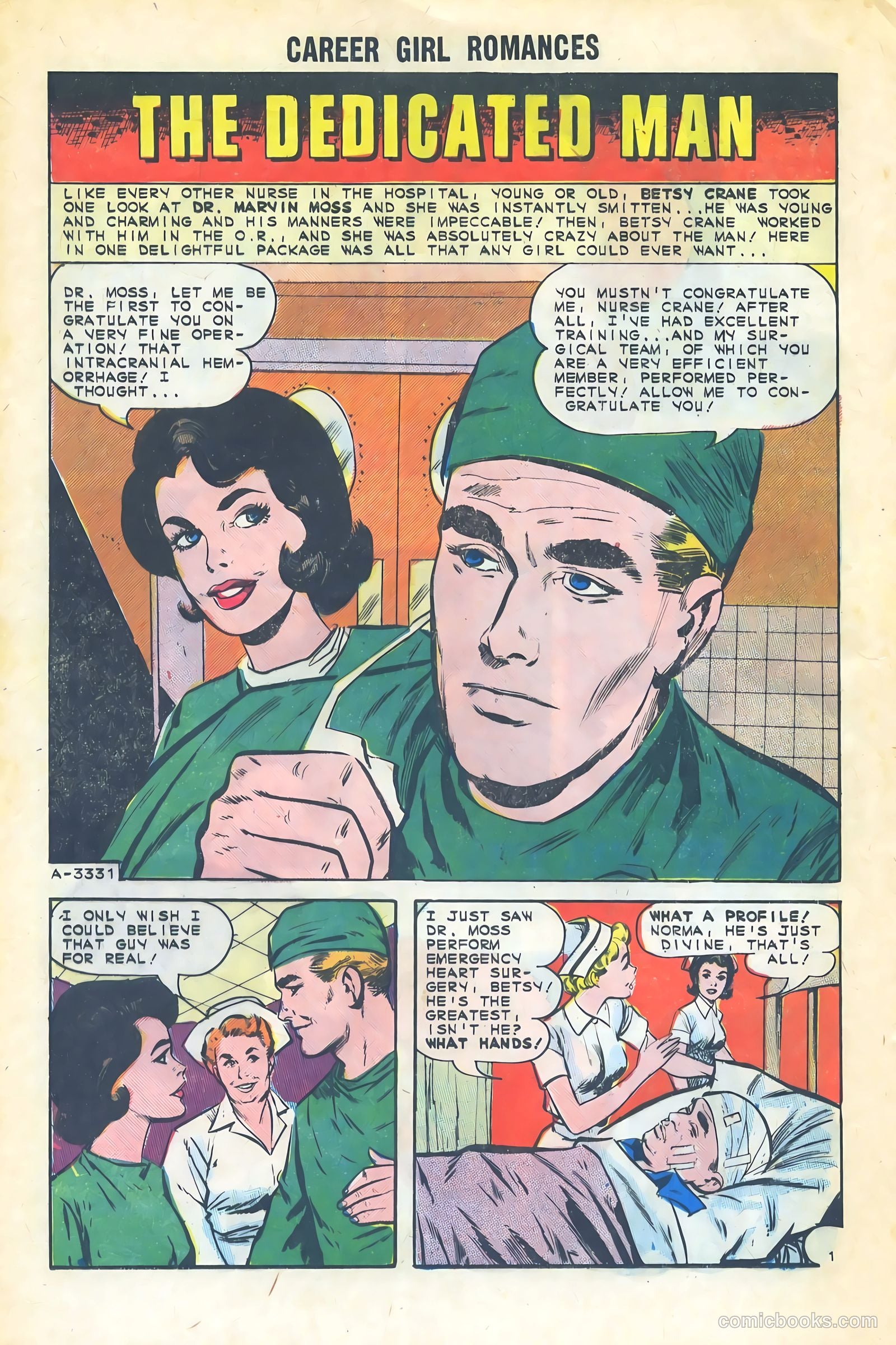 Career Girl Romances #29 (1965) — page 20 of 36