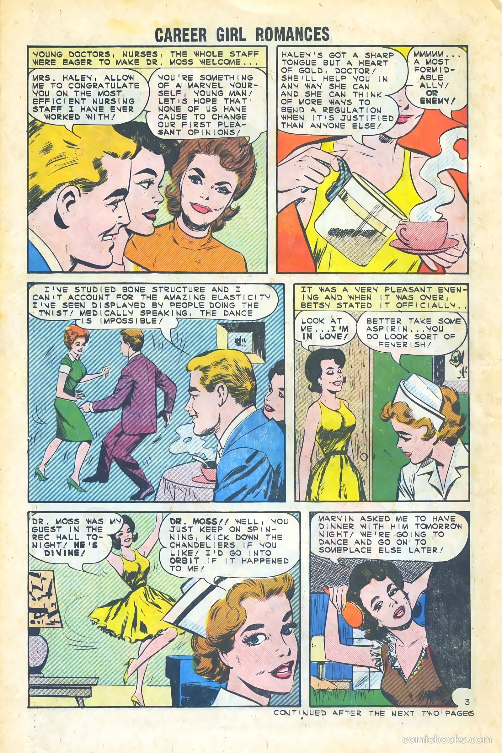 Career Girl Romances #29 (1965) — page 22 of 36