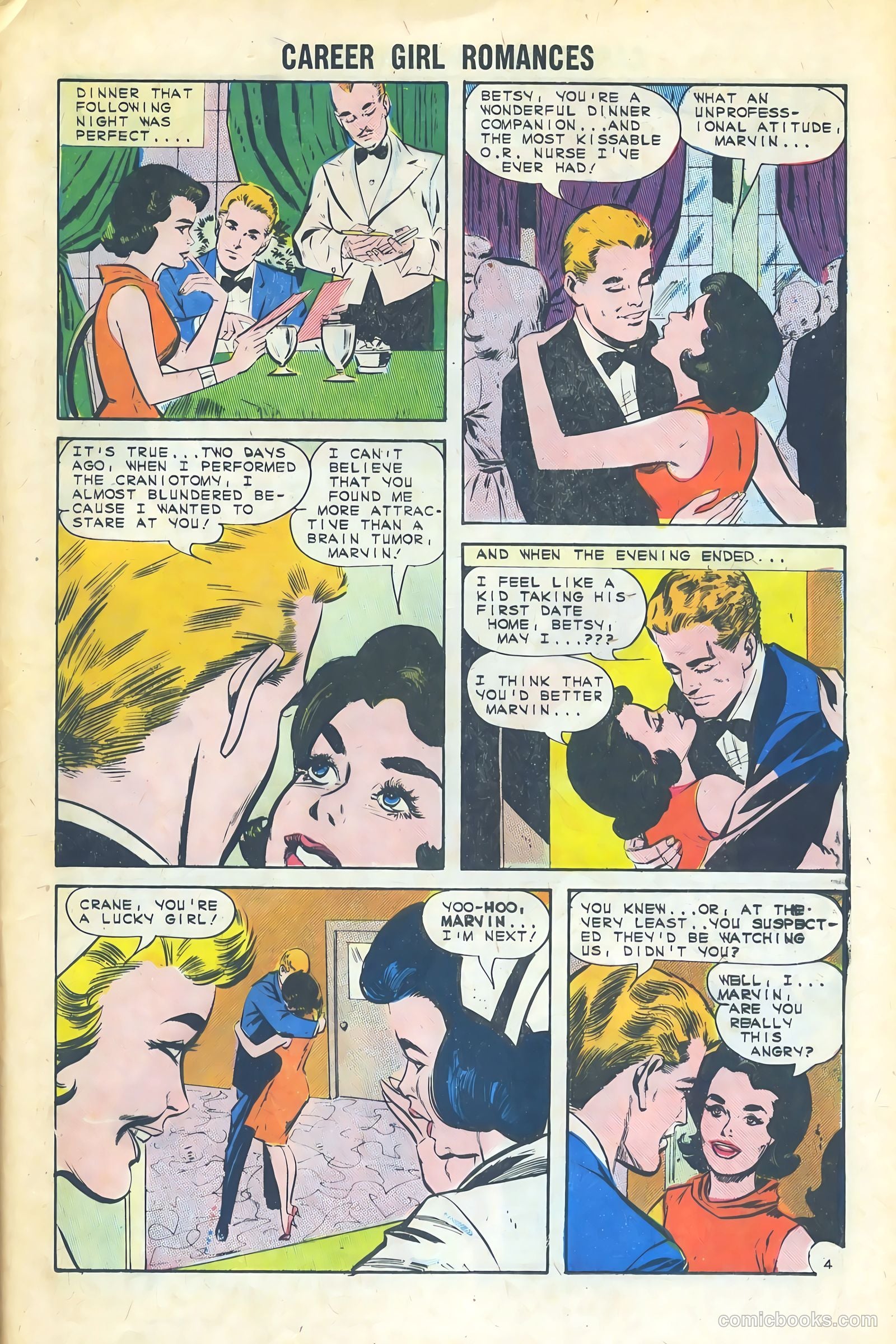Career Girl Romances #29 (1965) — page 25 of 36