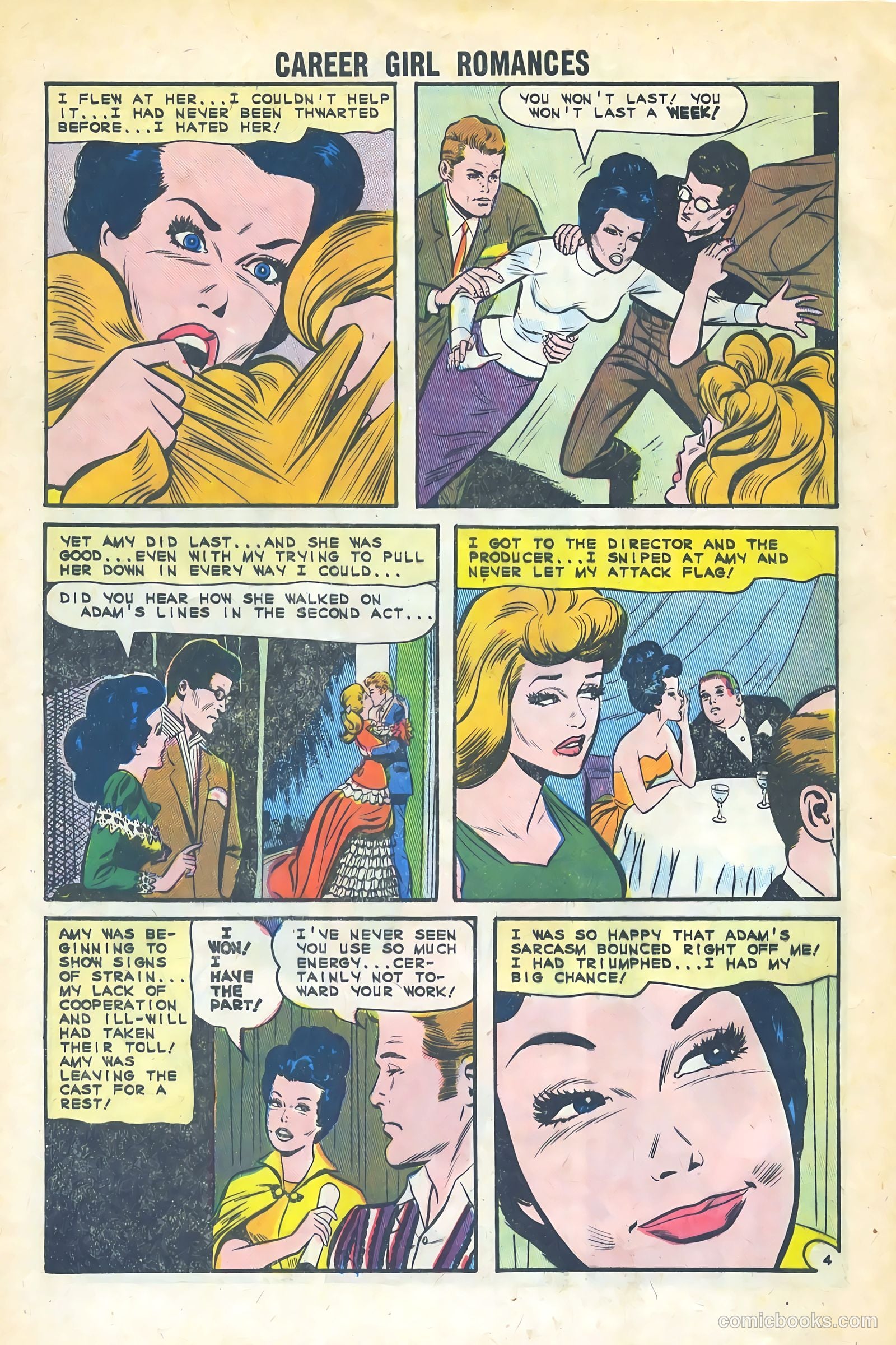 Career Girl Romances #29 (1965) — page 32 of 36