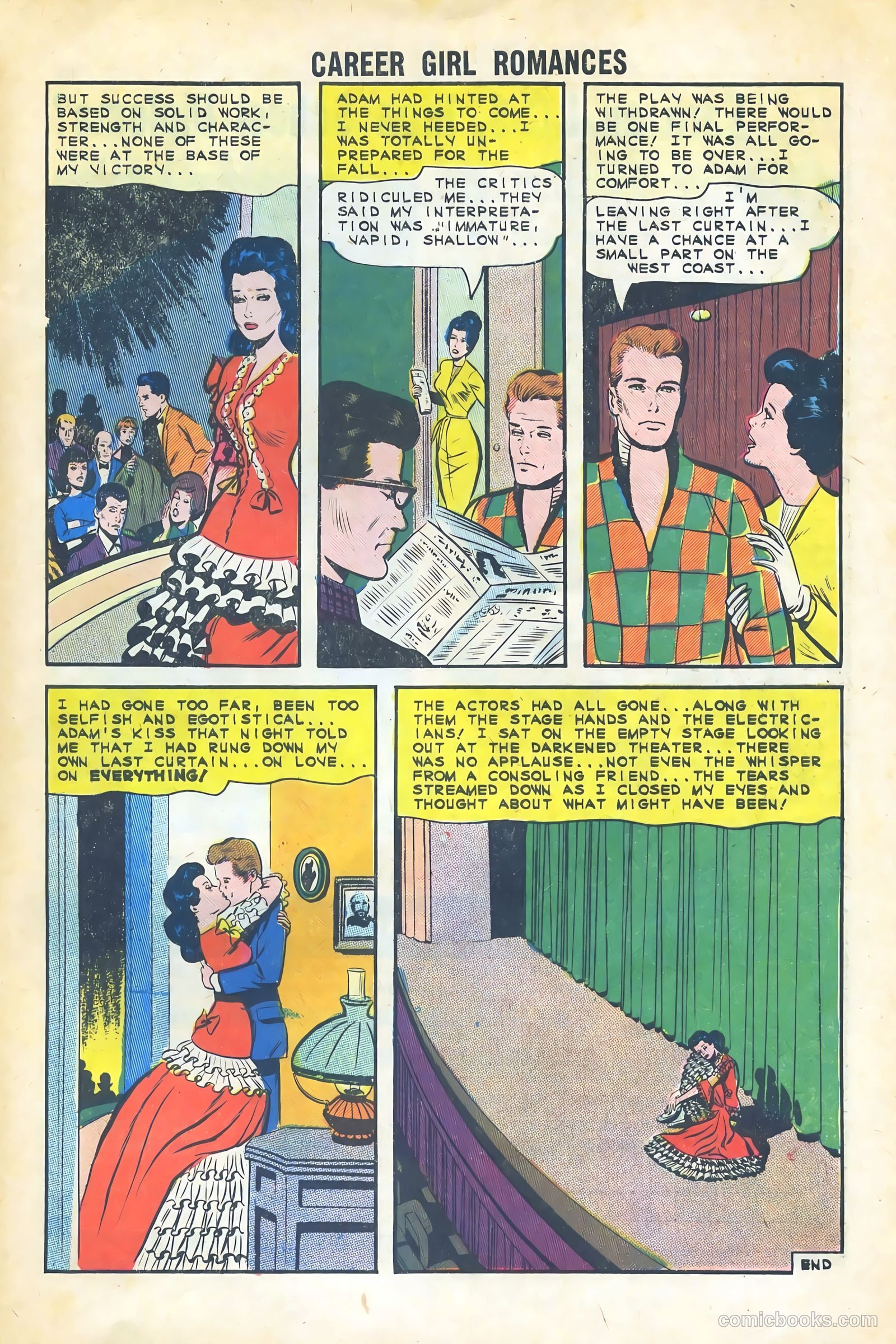 Career Girl Romances #29 (1965) — page 33 of 36
