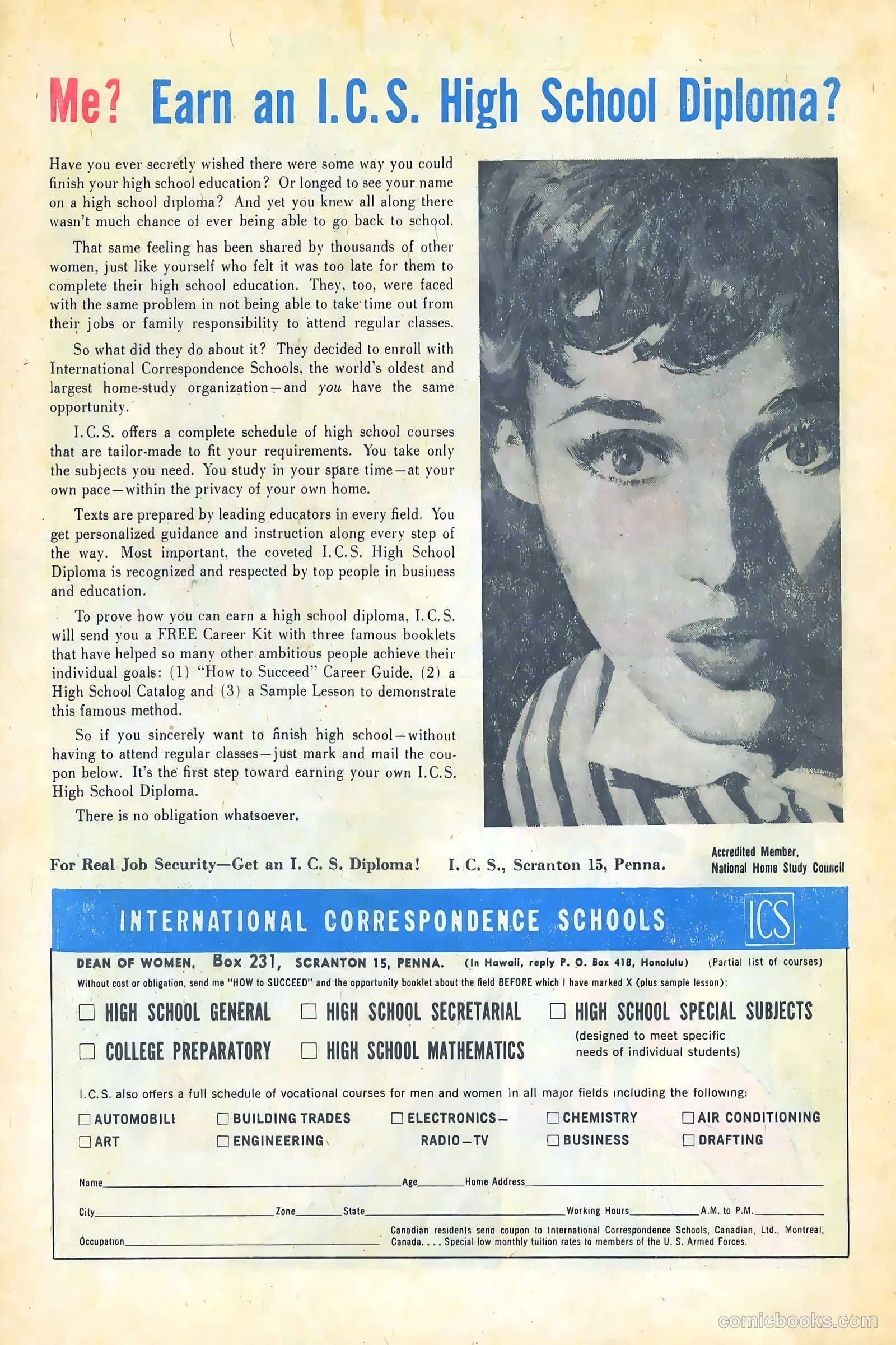 Career Girl Romances #29 (1965) — page 34 of 36