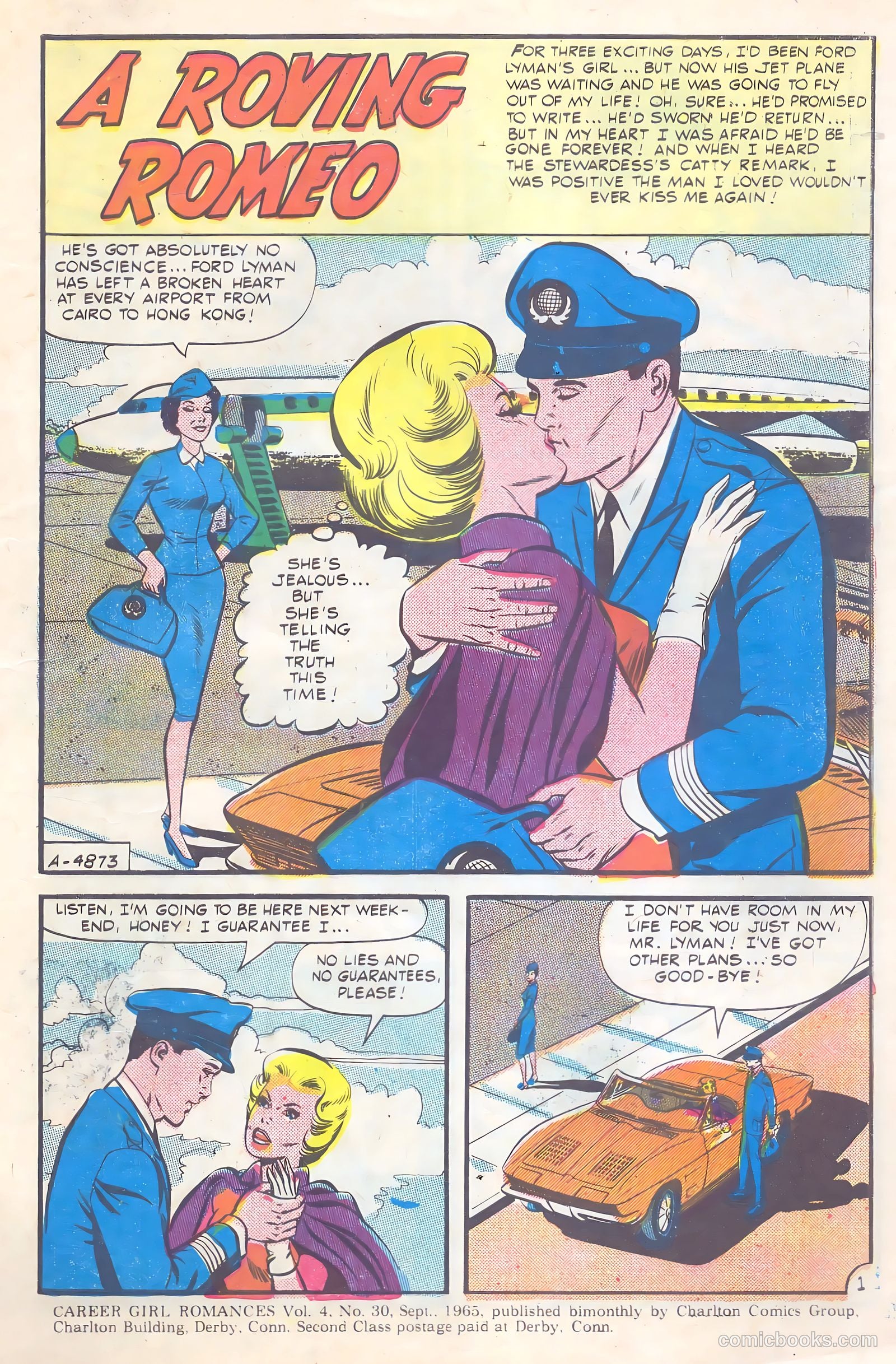 Career Girl Romances #30 (1965) — page 3 of 36