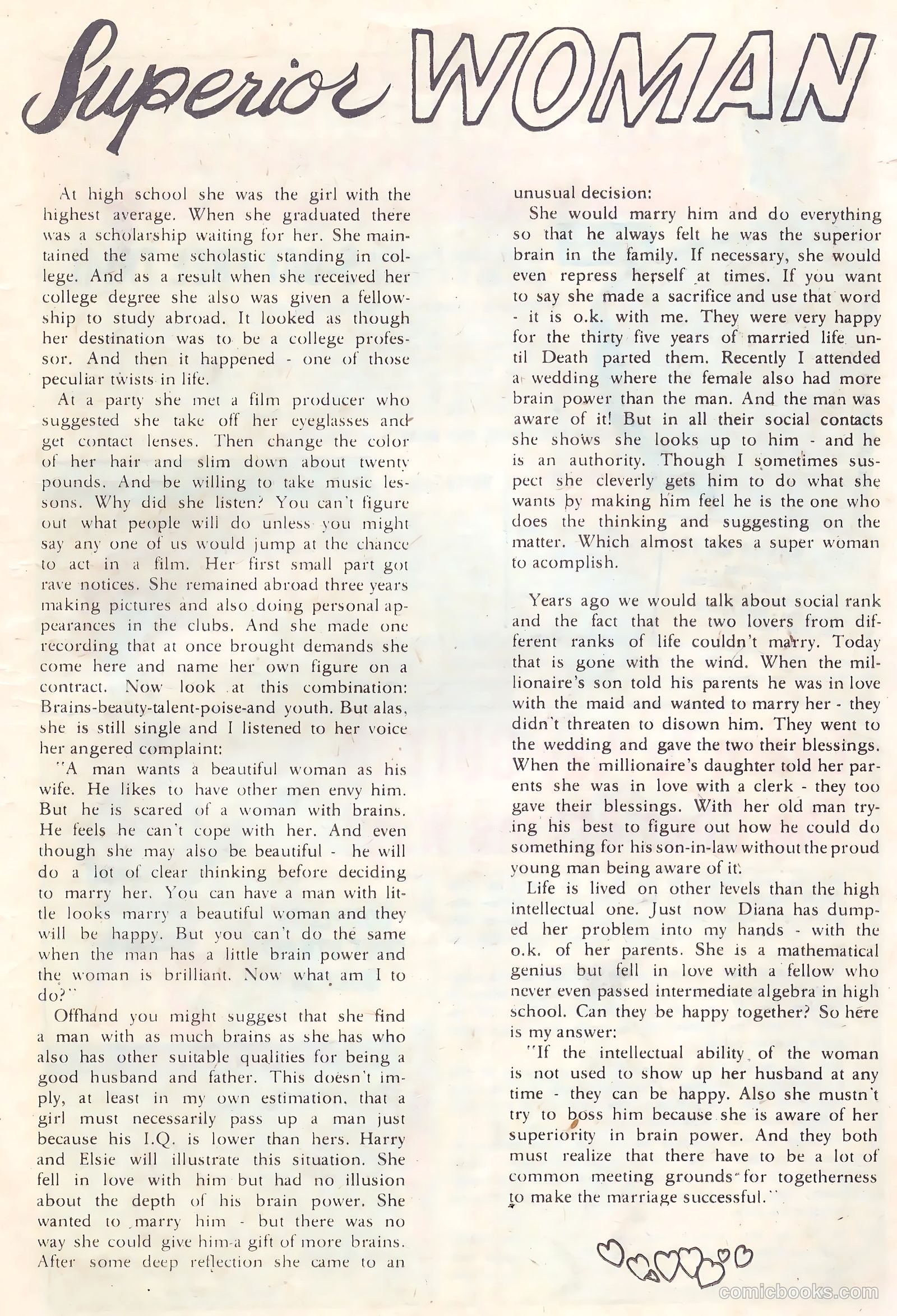 Career Girl Romances #30 (1965) — page 13 of 36