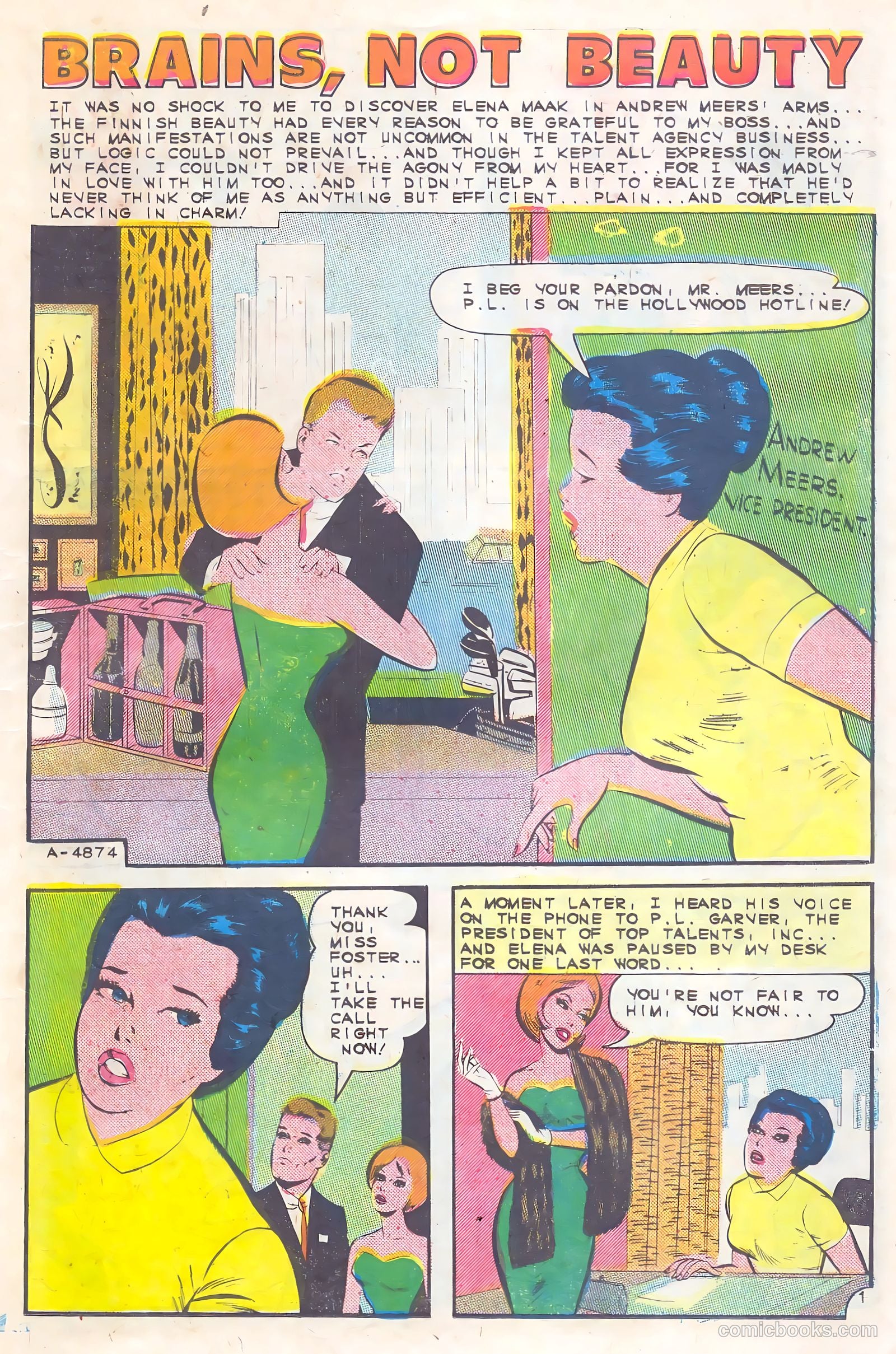 Career Girl Romances #30 (1965) — page 15 of 36