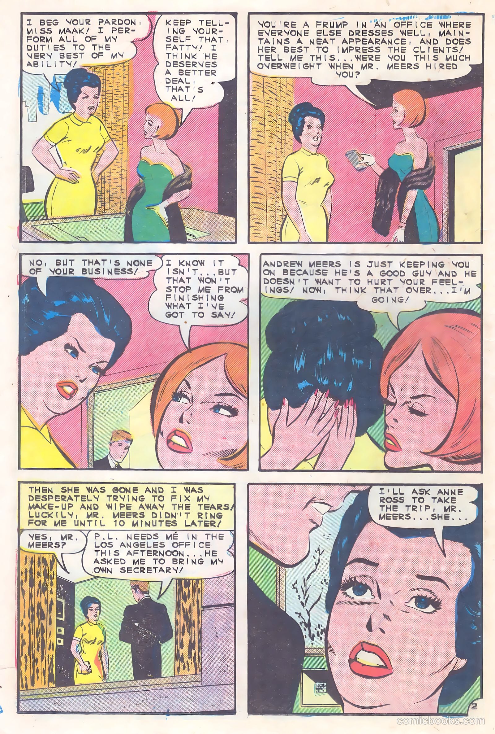 Career Girl Romances #30 (1965) — page 16 of 36
