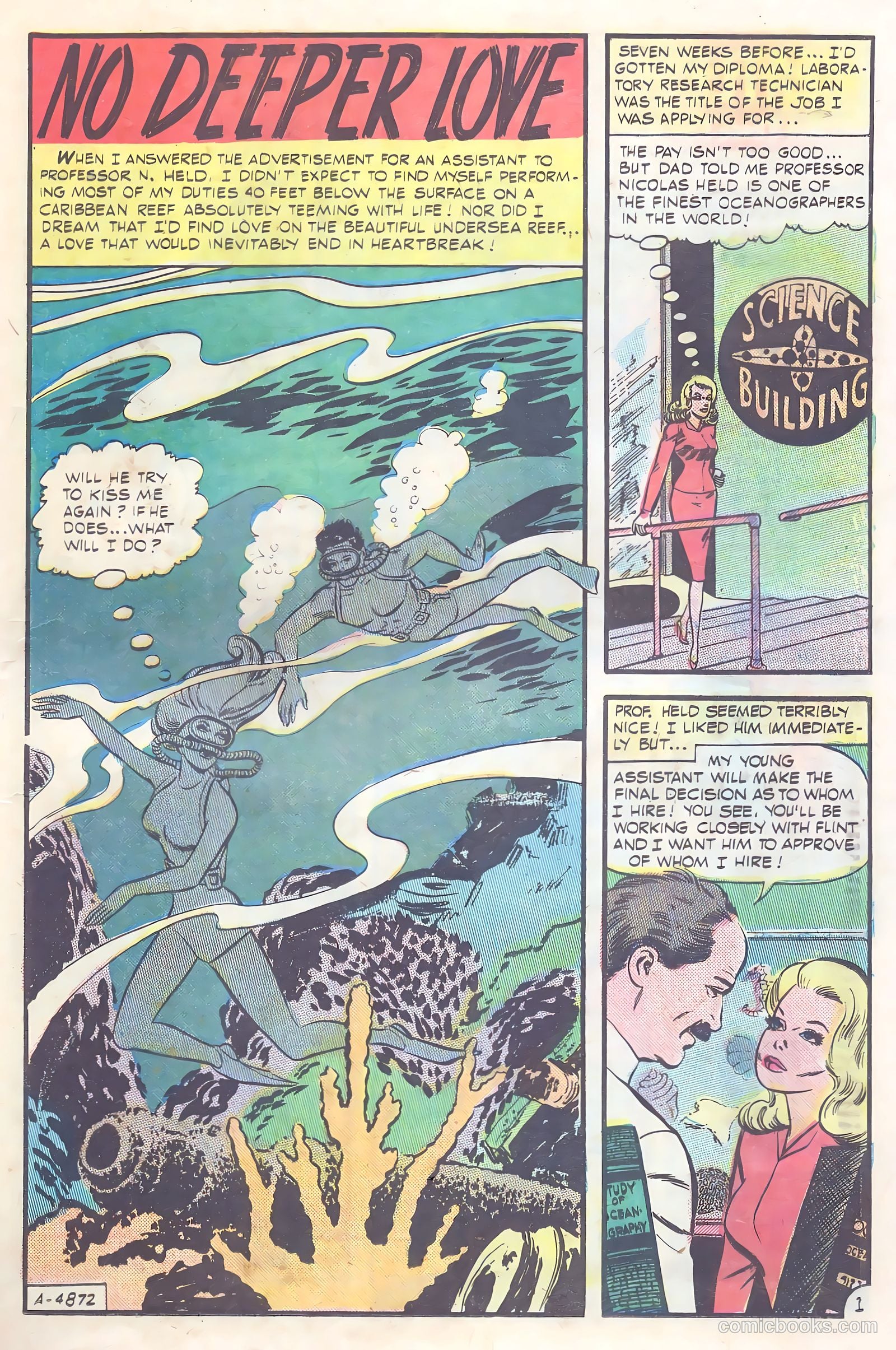 Career Girl Romances #30 (1965) — page 25 of 36