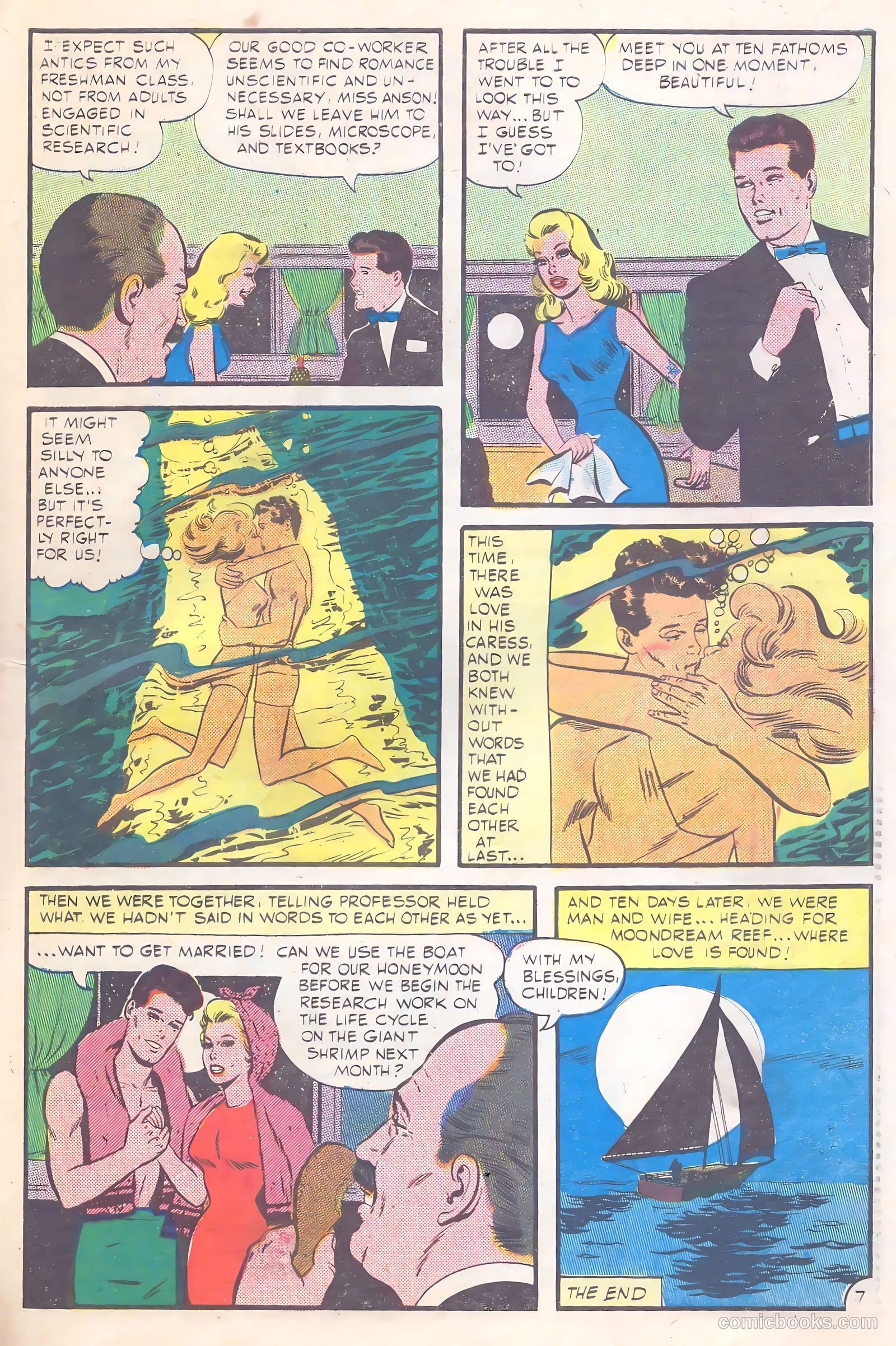 Career Girl Romances #30 (1965) — page 33 of 36