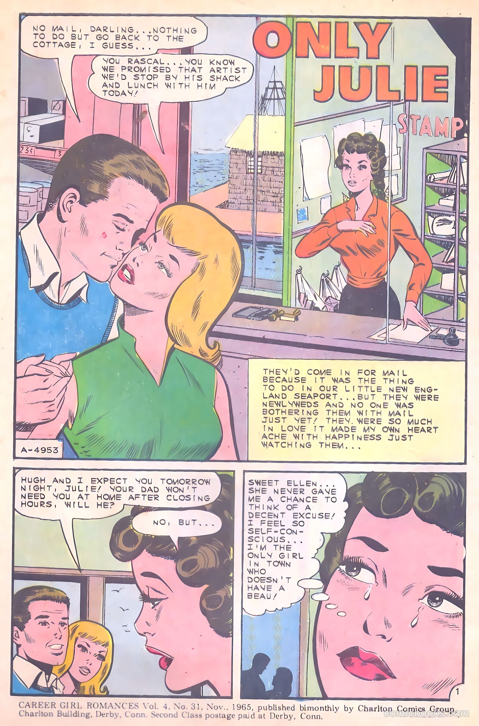 Career Girl Romances #31 (1965) — page 3 of 36