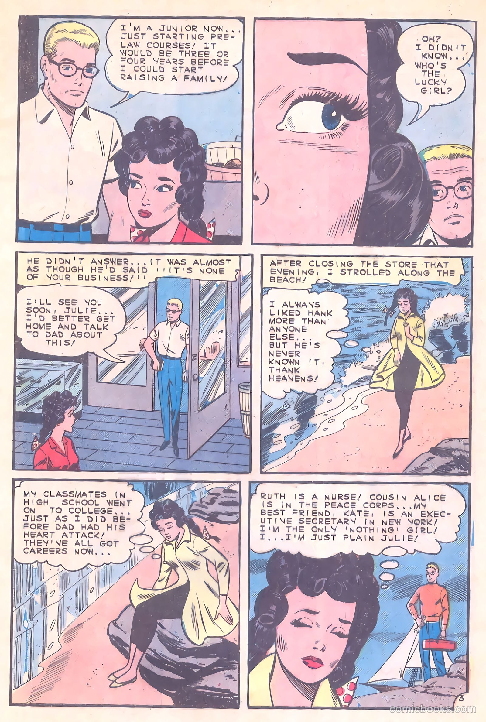 Career Girl Romances #31 (1965) — page 5 of 36