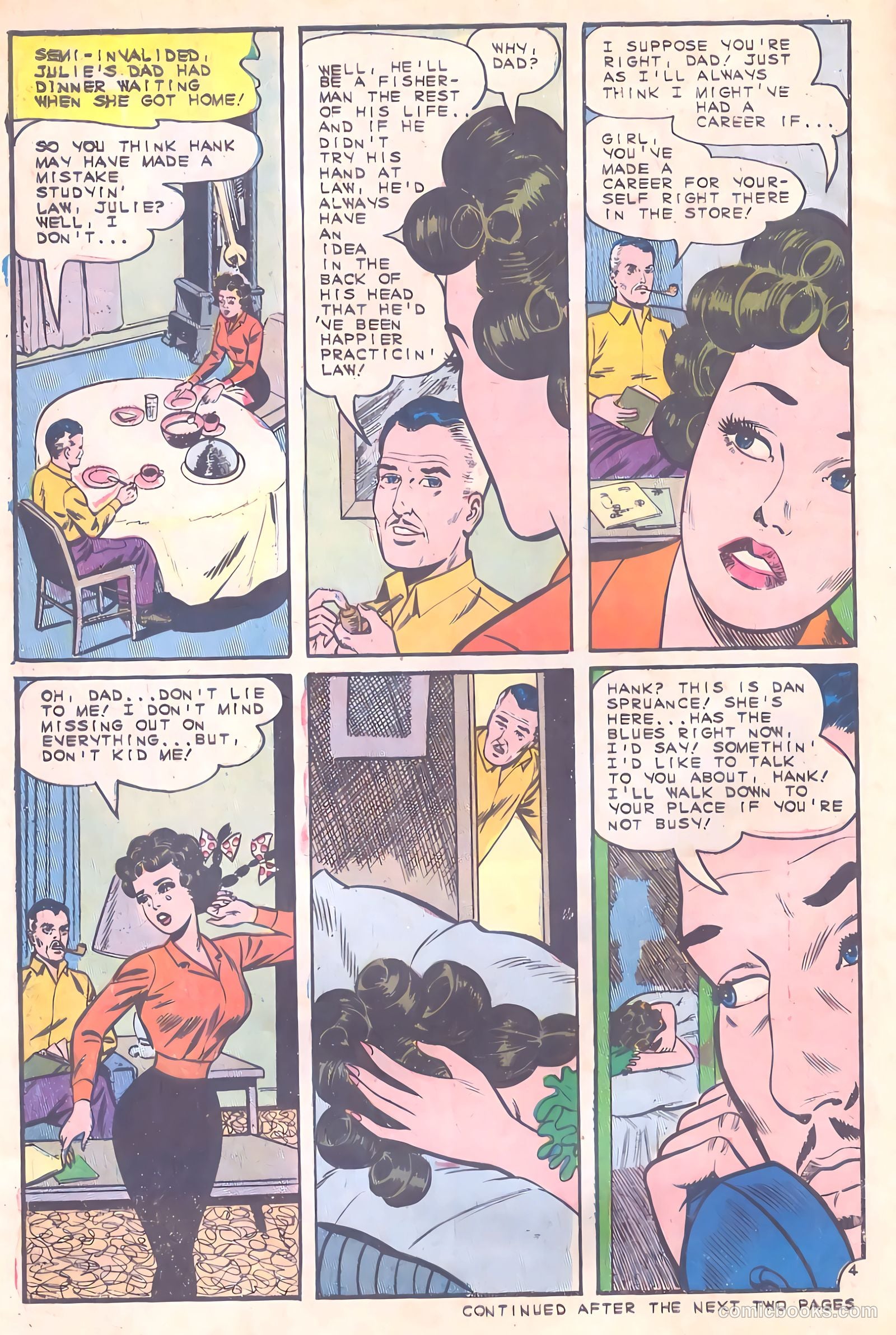 Career Girl Romances #31 (1965) — page 6 of 36