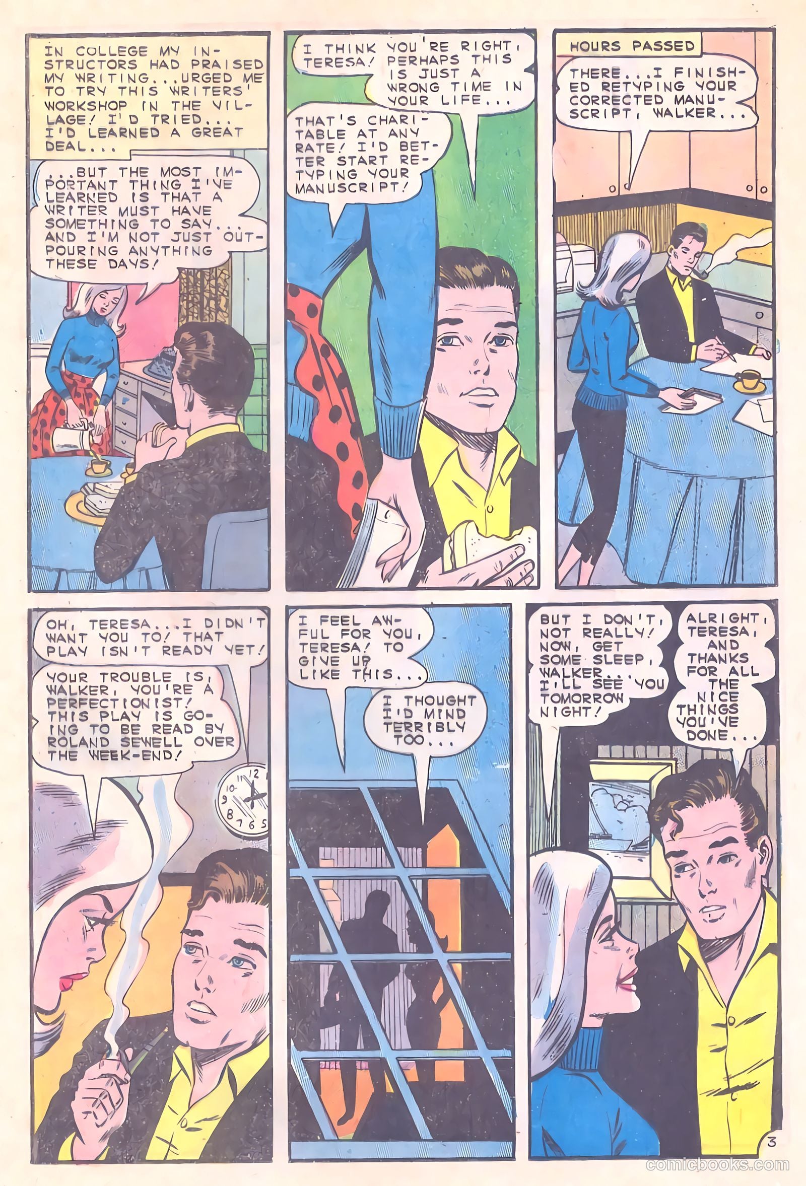 Career Girl Romances #31 (1965) — page 17 of 36