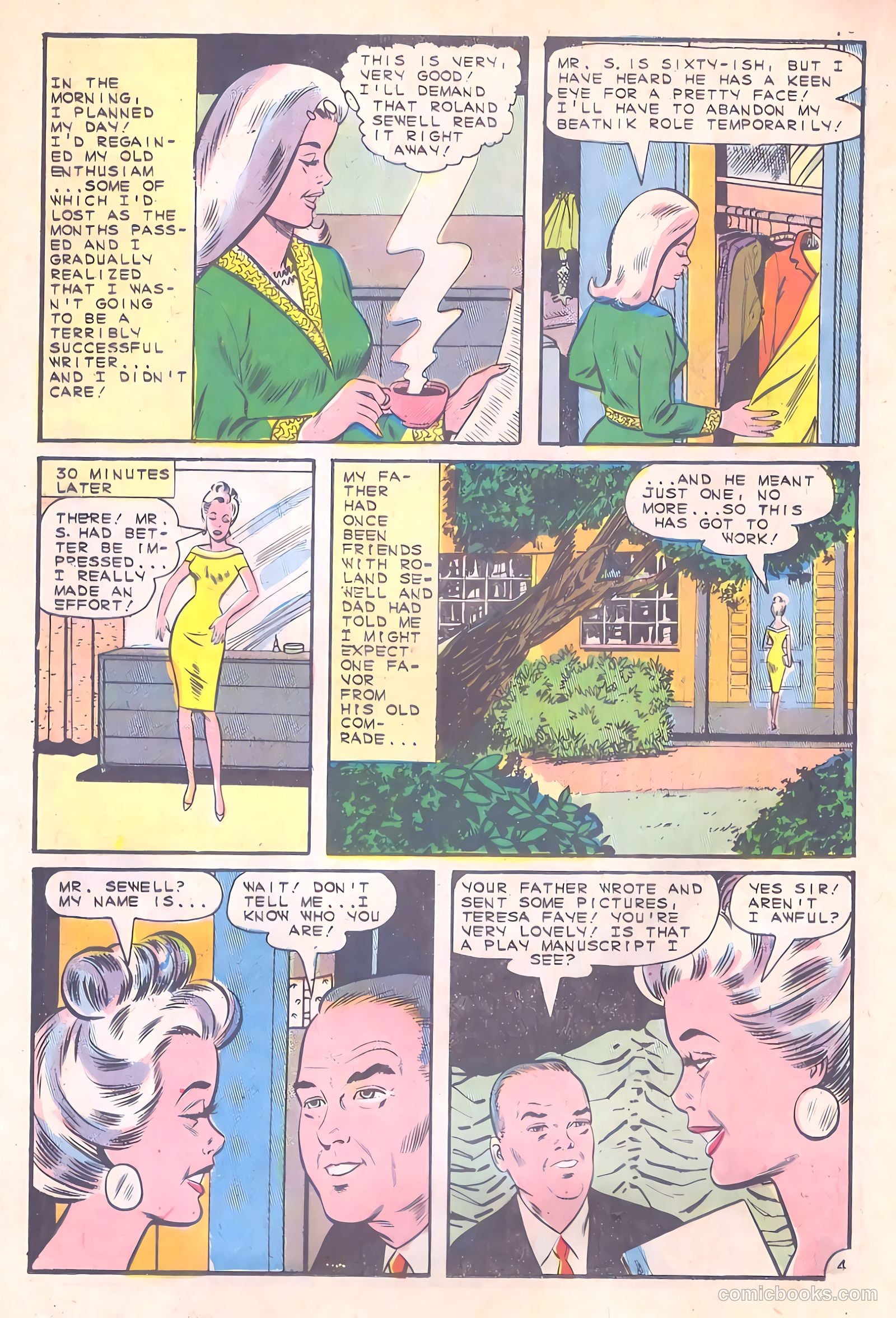 Career Girl Romances #31 (1965) — page 18 of 36