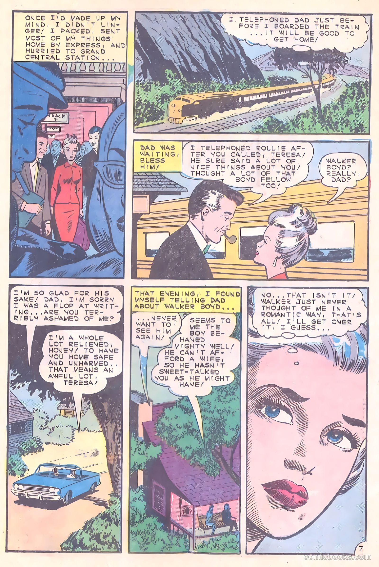 Career Girl Romances #31 (1965) — page 21 of 36