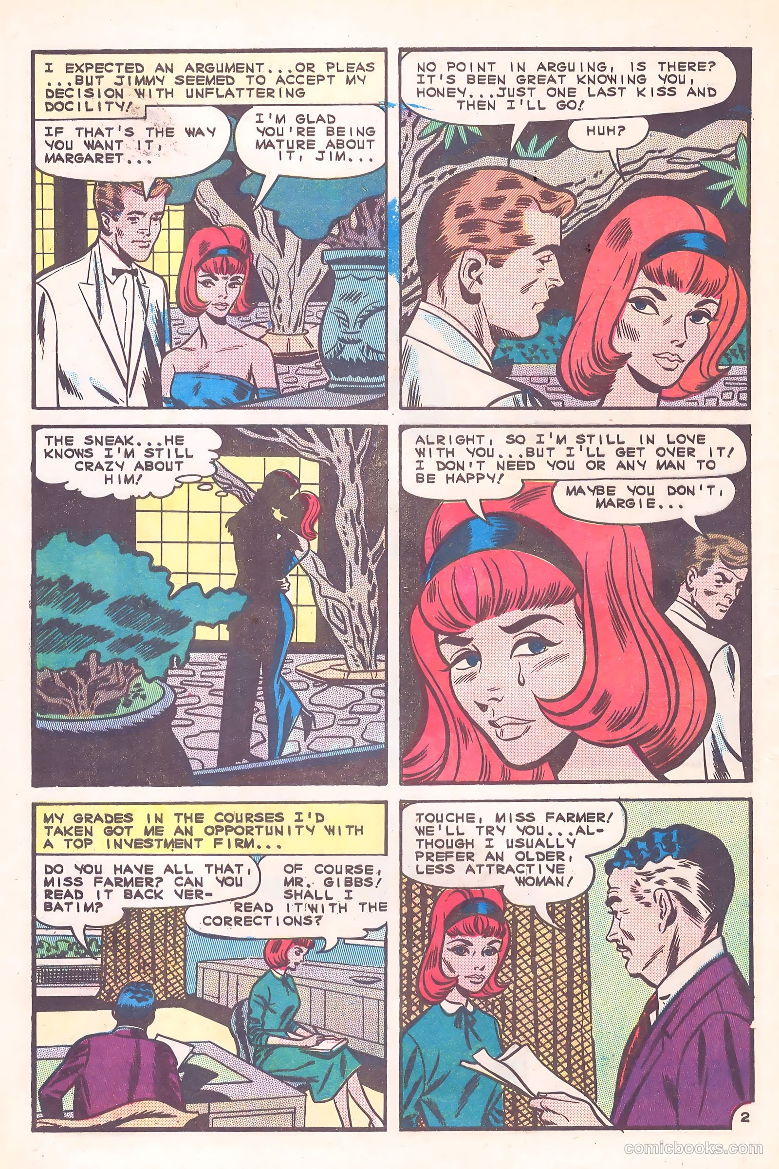 Career Girl Romances #32 (1966) — page 4 of 36