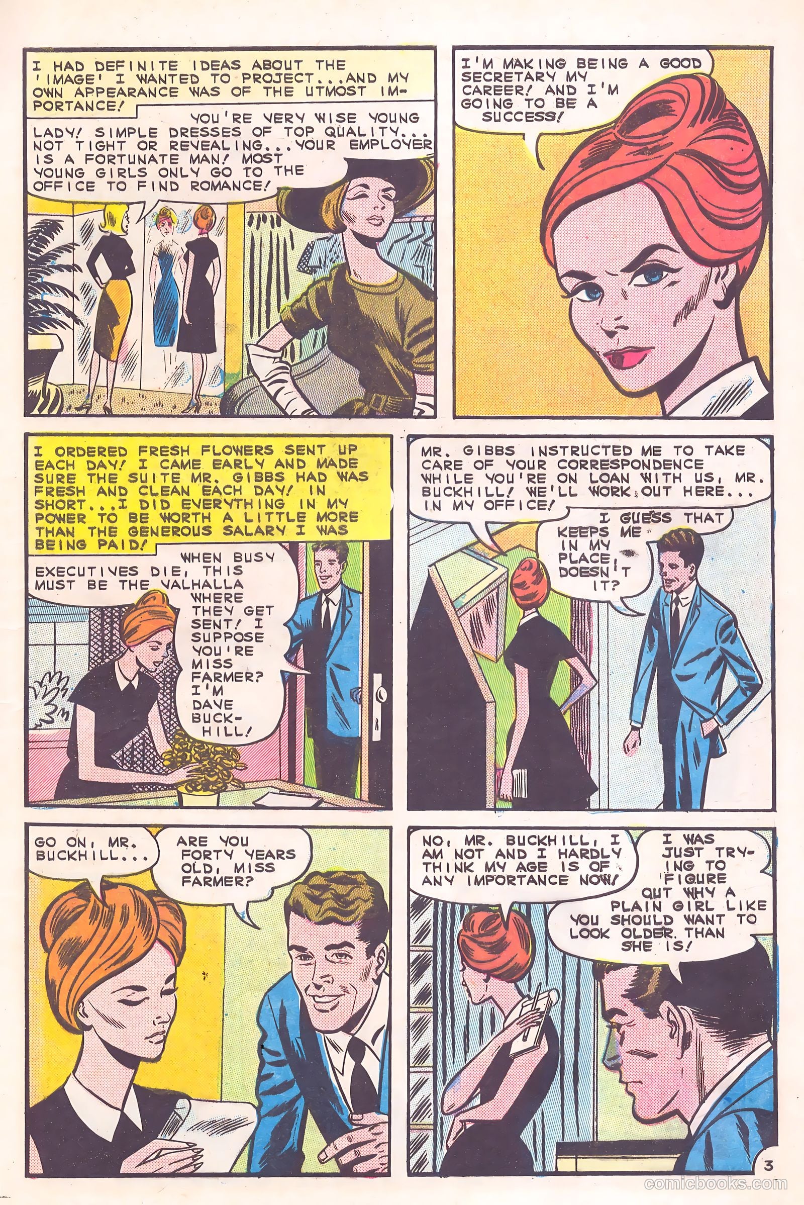 Career Girl Romances #32 (1966) — page 5 of 36
