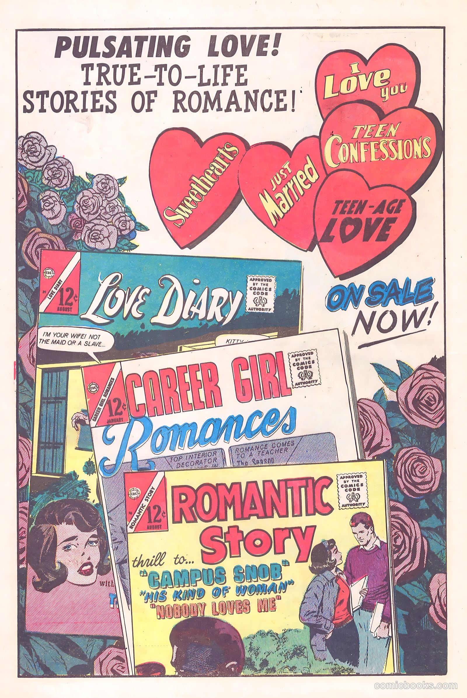 Career Girl Romances #32 (1966) — page 8 of 36