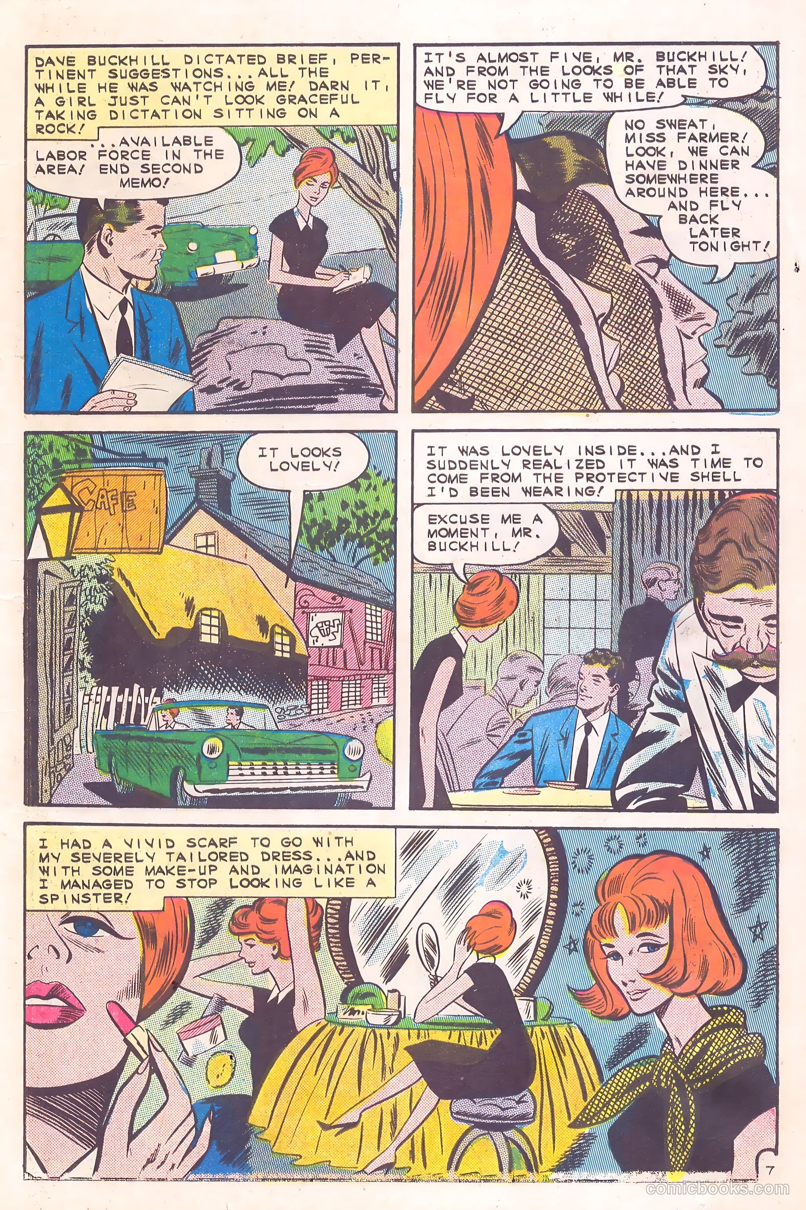 Career Girl Romances #32 (1966) — page 11 of 36